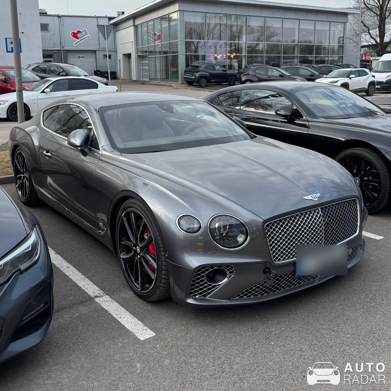 Bentley Continental GT W12 spotted in Rīga