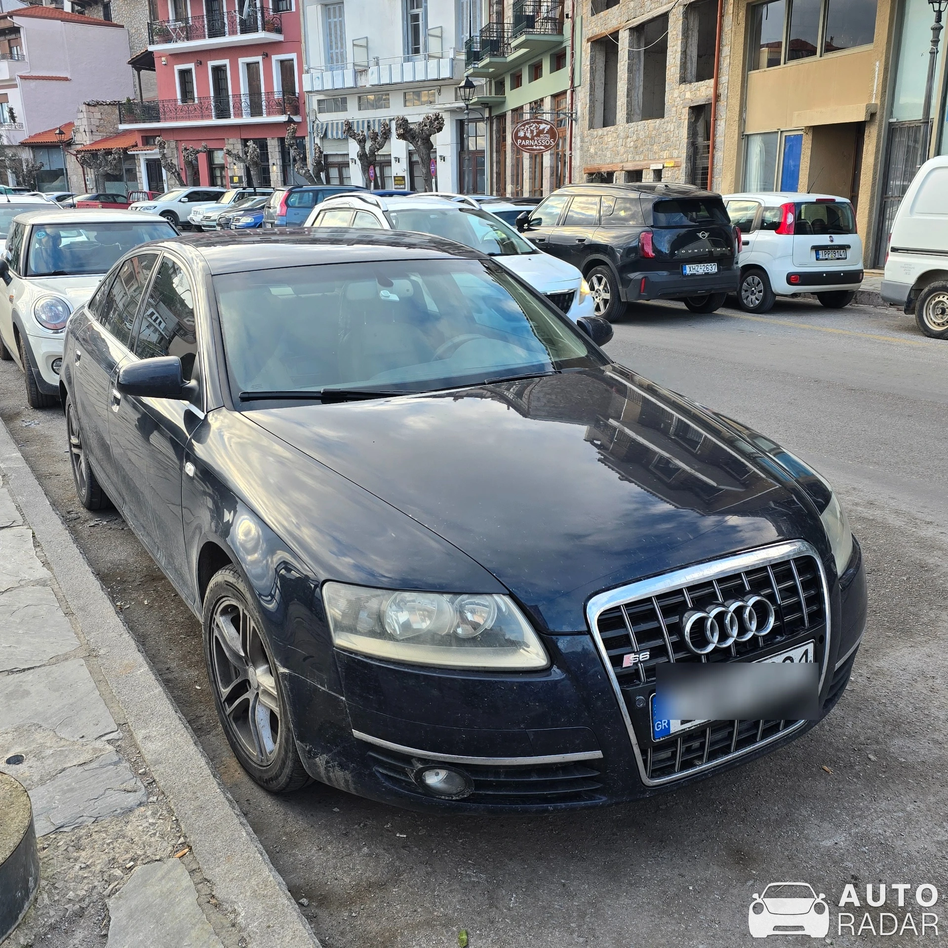 Audi A6 C6 spotted in Arachova, Greece