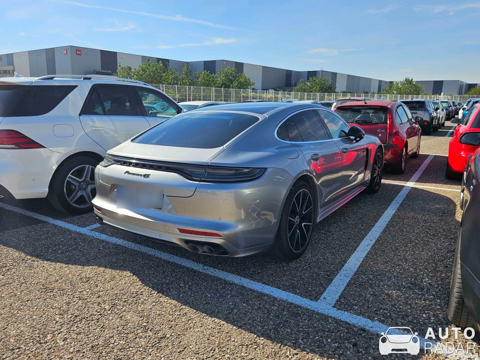 Porsche 971 Panamera 4S spotted in Cheste, Spain