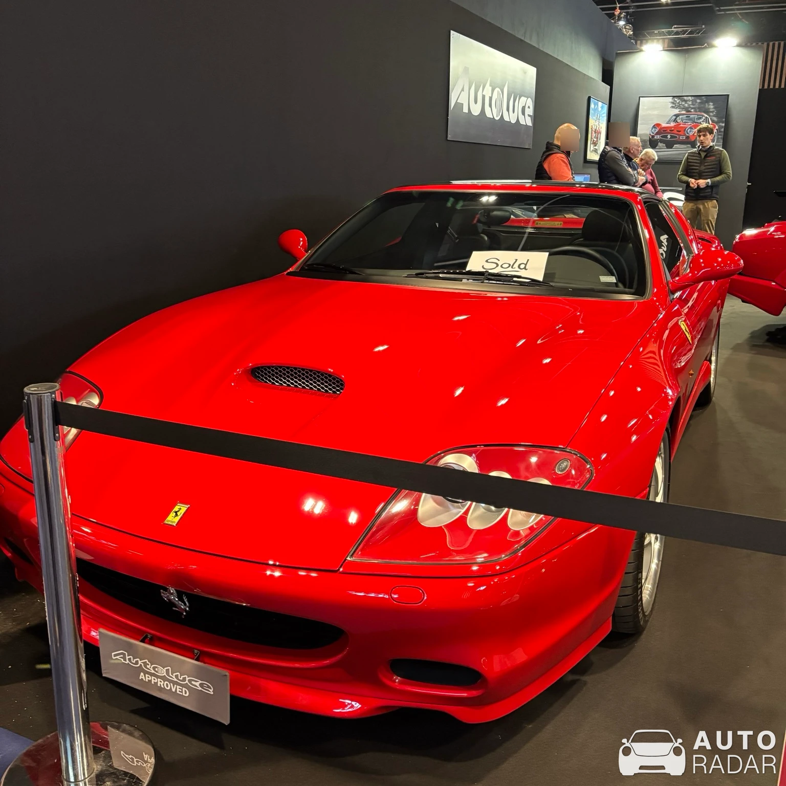 Ferrari 575M Superamerica spotted in Vanves