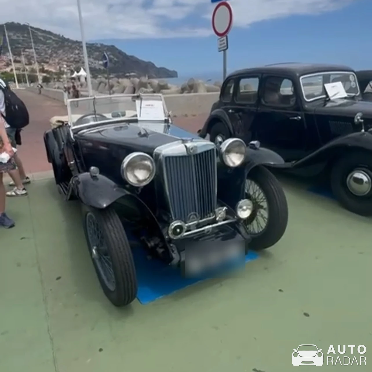 MG TC spotted in Lisbon, Portugal