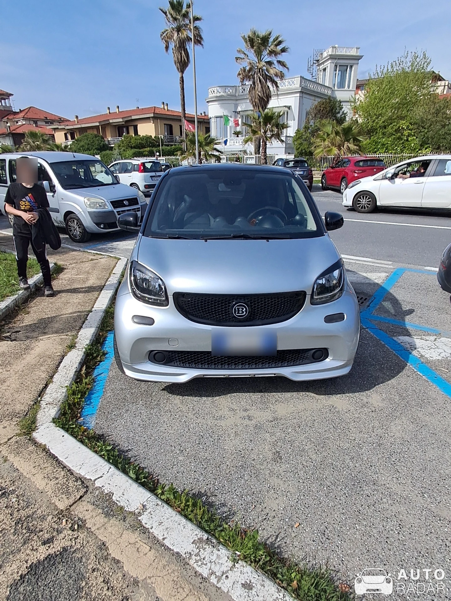 Smart Fortwo Brabus EV spotted in Marina di Massa, Italia