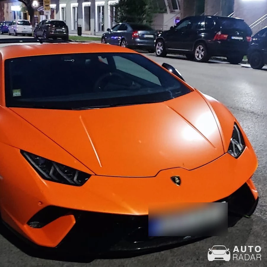 Lamborghini Huracán LP640-4 Performante spotted in Štúrovo, Slovakia