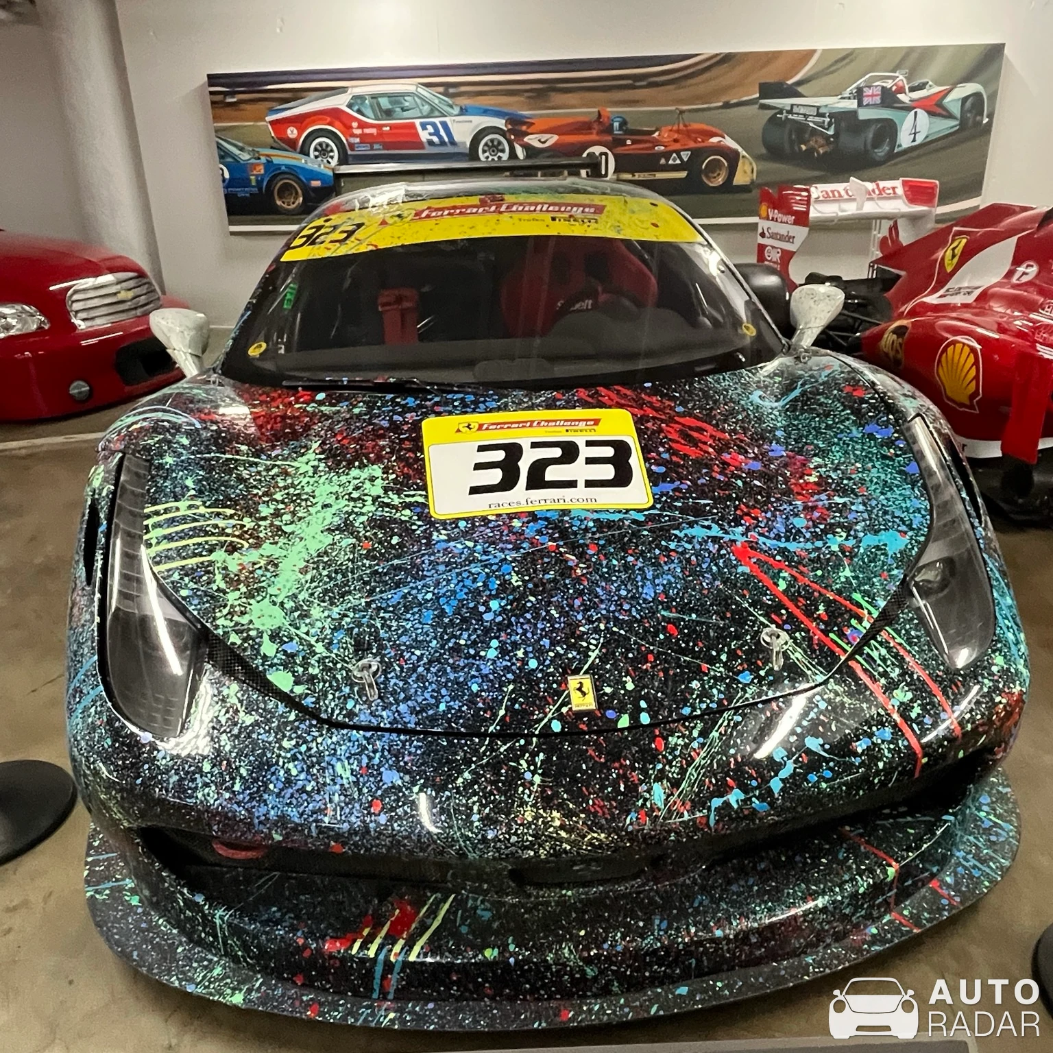 Ferrari 458 Challenge EVO spotted in Los Angeles