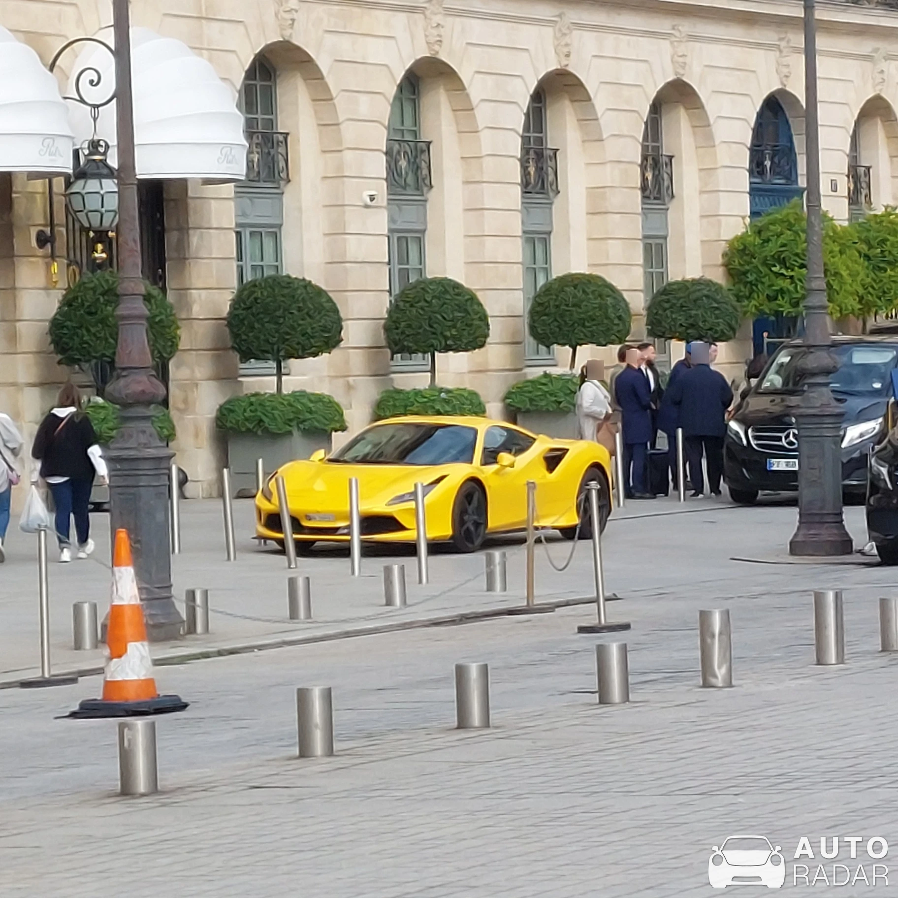 Ferrari F8 Tributo spotted in Paris, France
