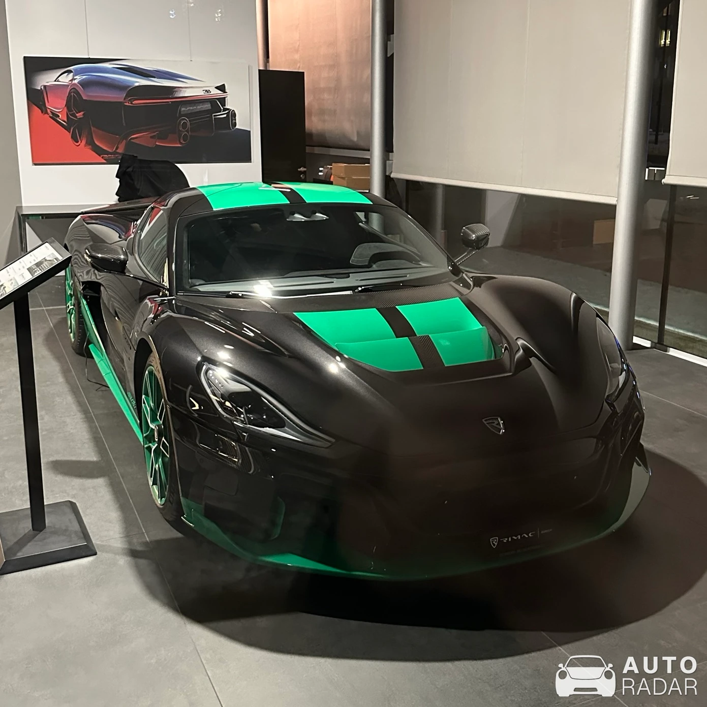 Rimac Nevera Time Attack spotted in Opfikon