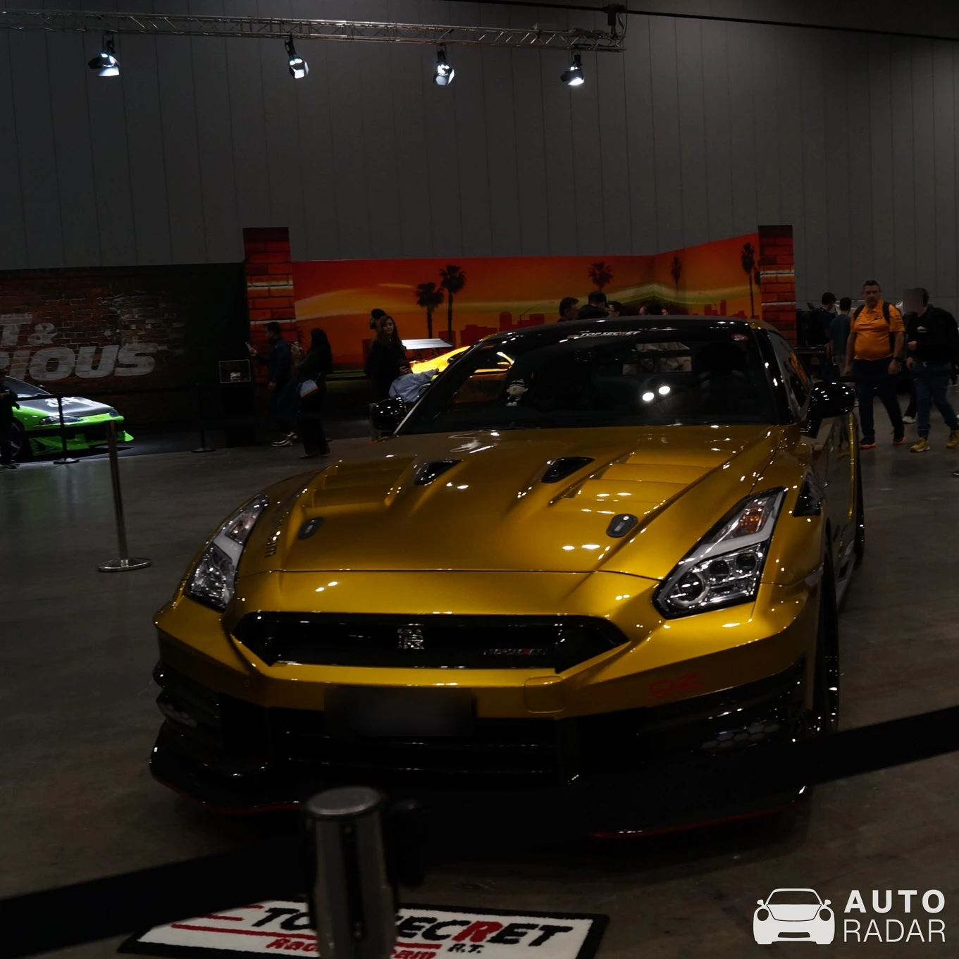 Nissan GT-R R35 Top Secret spotted in Docklands