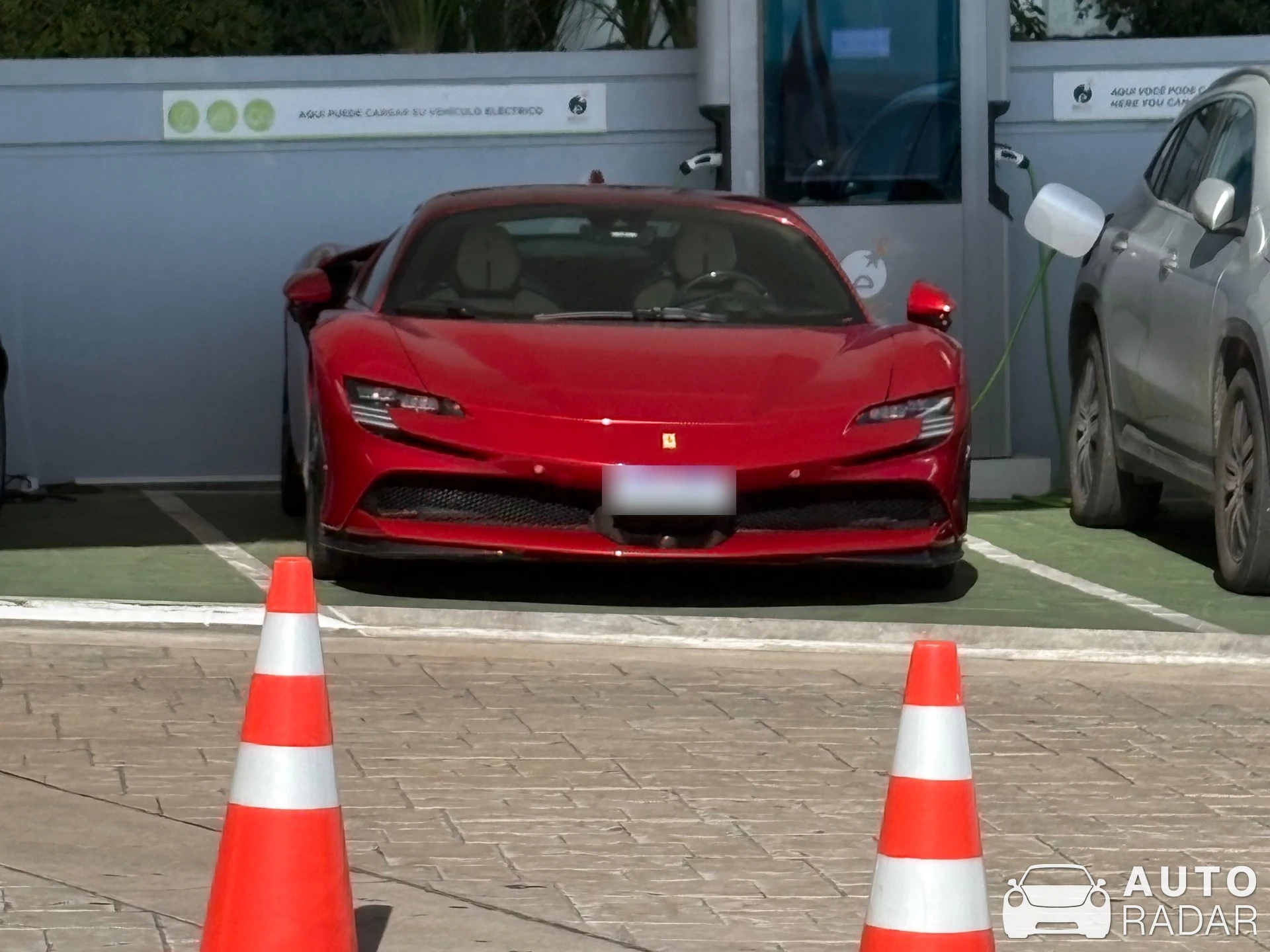 Ferrari SF90 Stradale spotted in Punta del Este, Uruguay