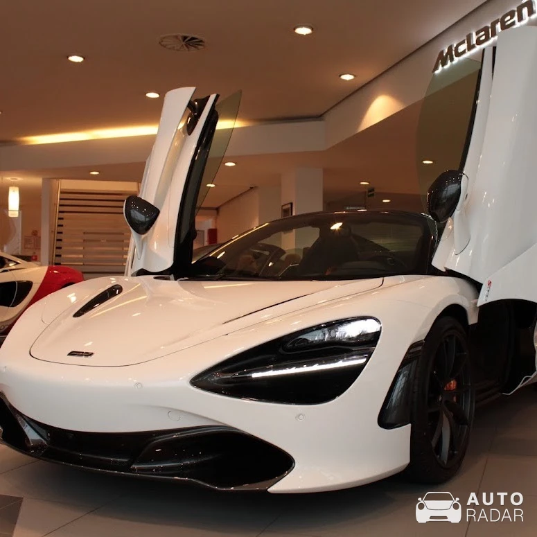 McLaren 720S Spider spotted in Warszawa, Poland
