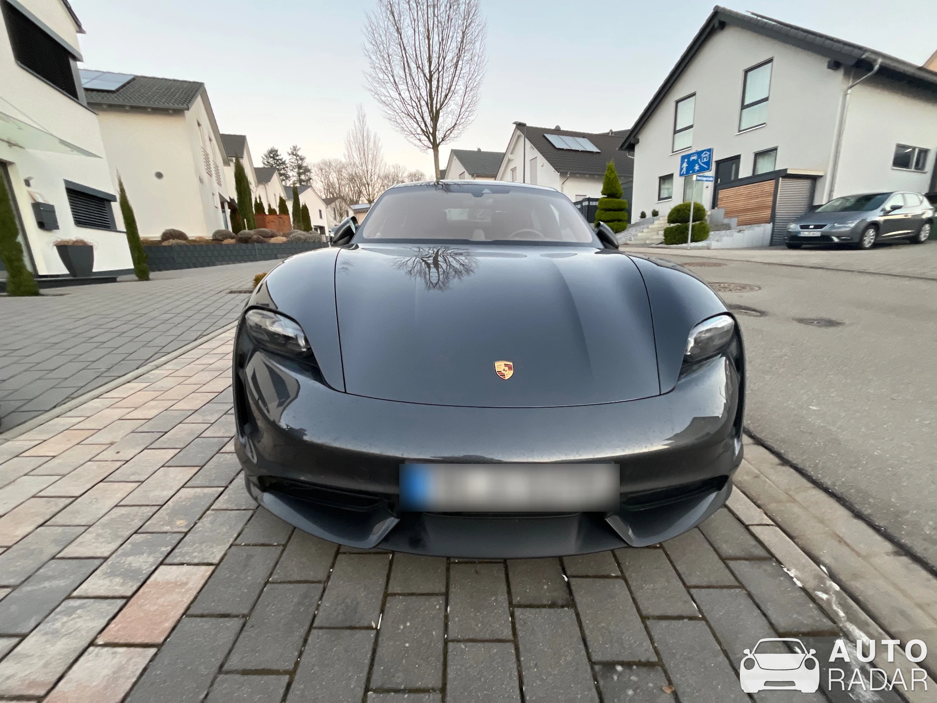 Porsche Taycan GTS spotted in Gondelsheim, Deutschland