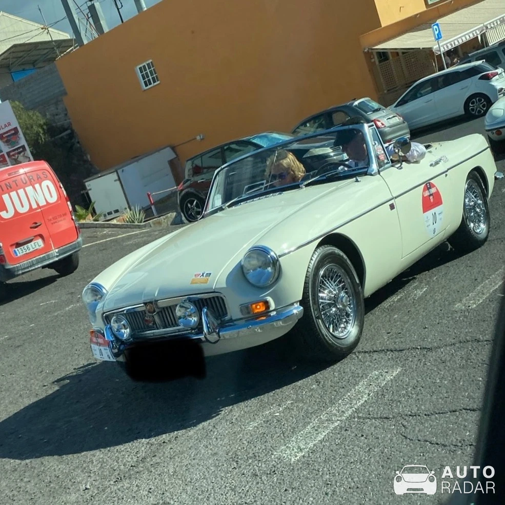 MG MGB spotted in La Caldera, Spain
