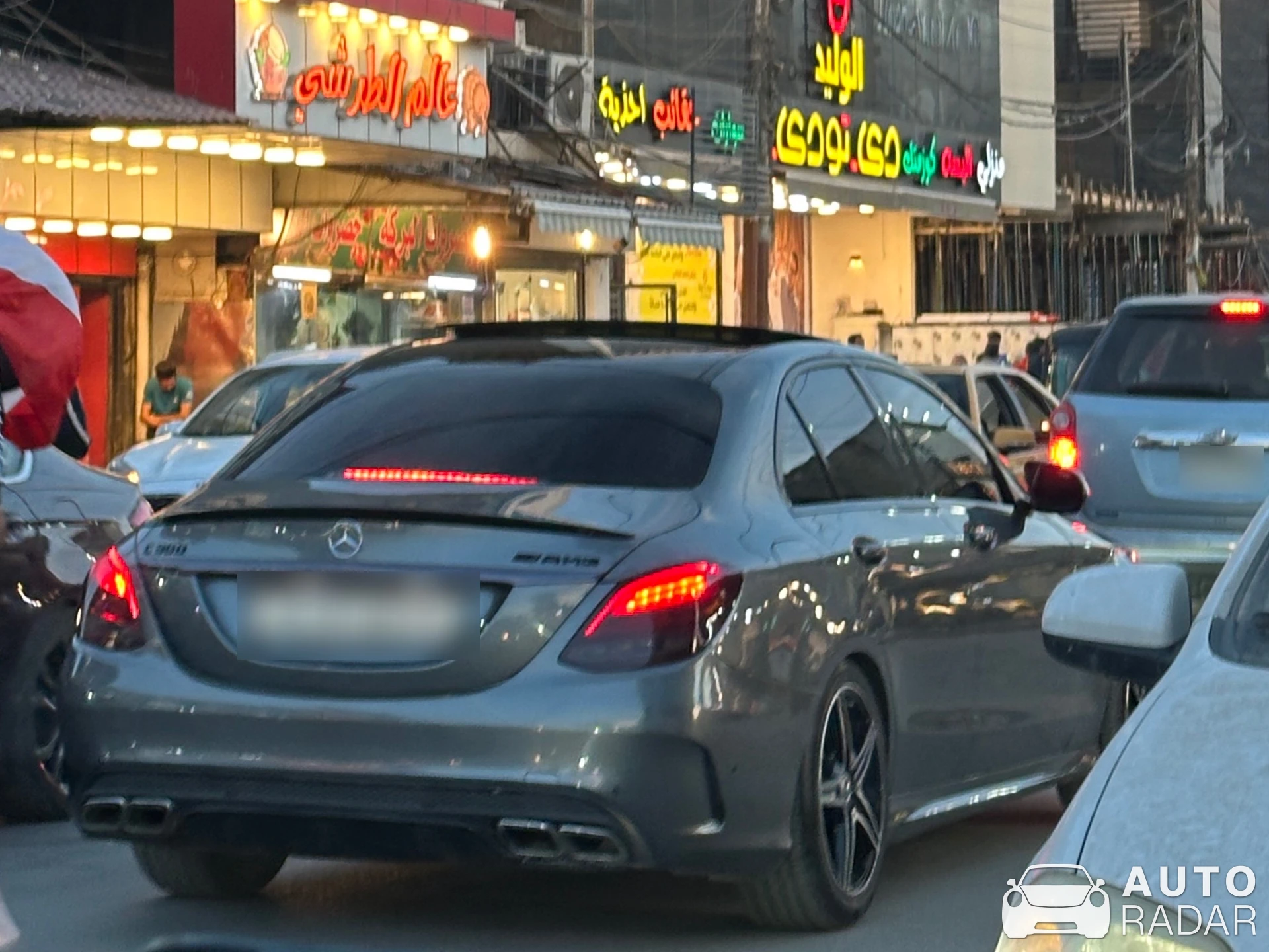 Mercedes-AMG C 63 S W205 spotted in بغداد, العراق