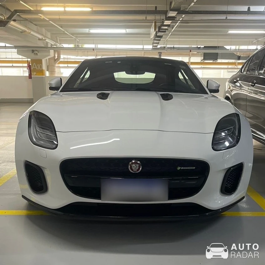 Jaguar F-Type Coupé 2017 spotted in Barra da Tijuca, Brazil