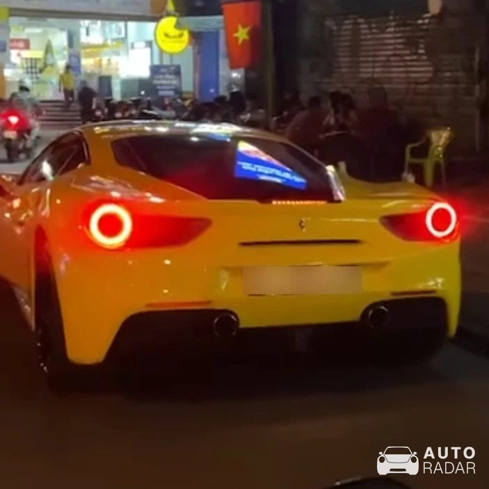Ferrari 488 GTB spotted in Thảo Điền, Vietnam