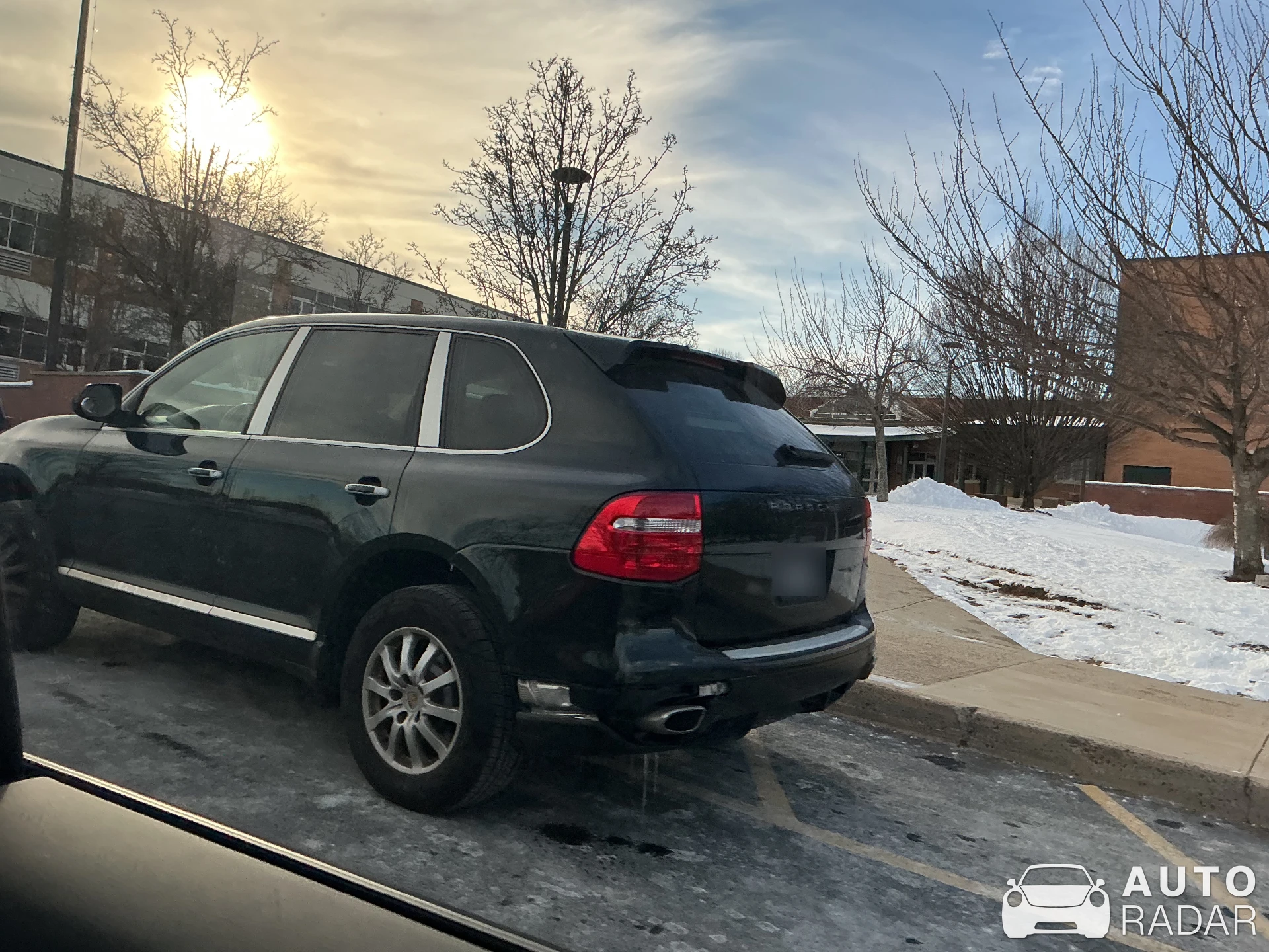 Porsche Cayenne spotted in Rye Brook, United States