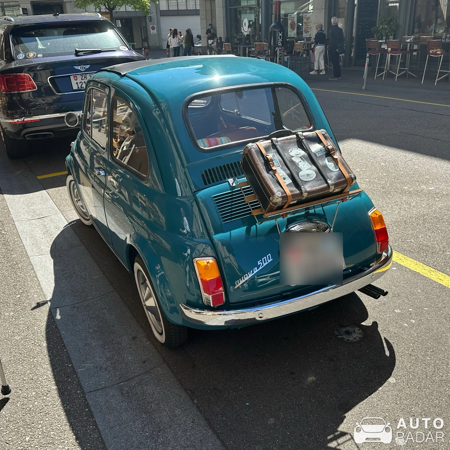 Fiat Nuova 500 spotted in Zürich