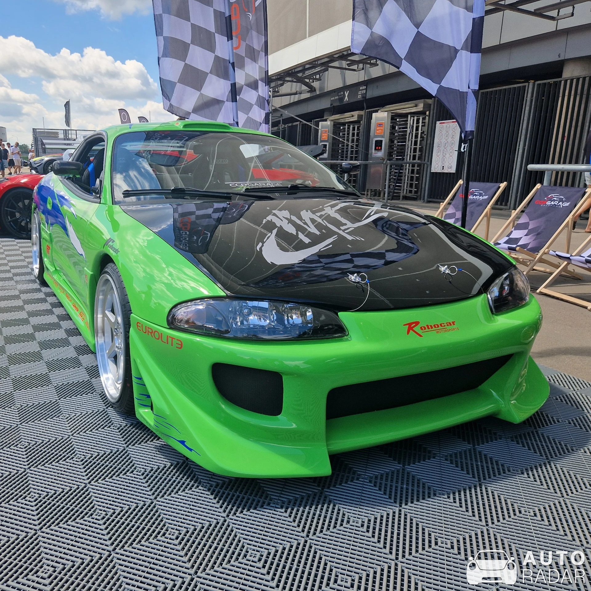 Mitsubishi Eclipse GSX spotted in Wrocław