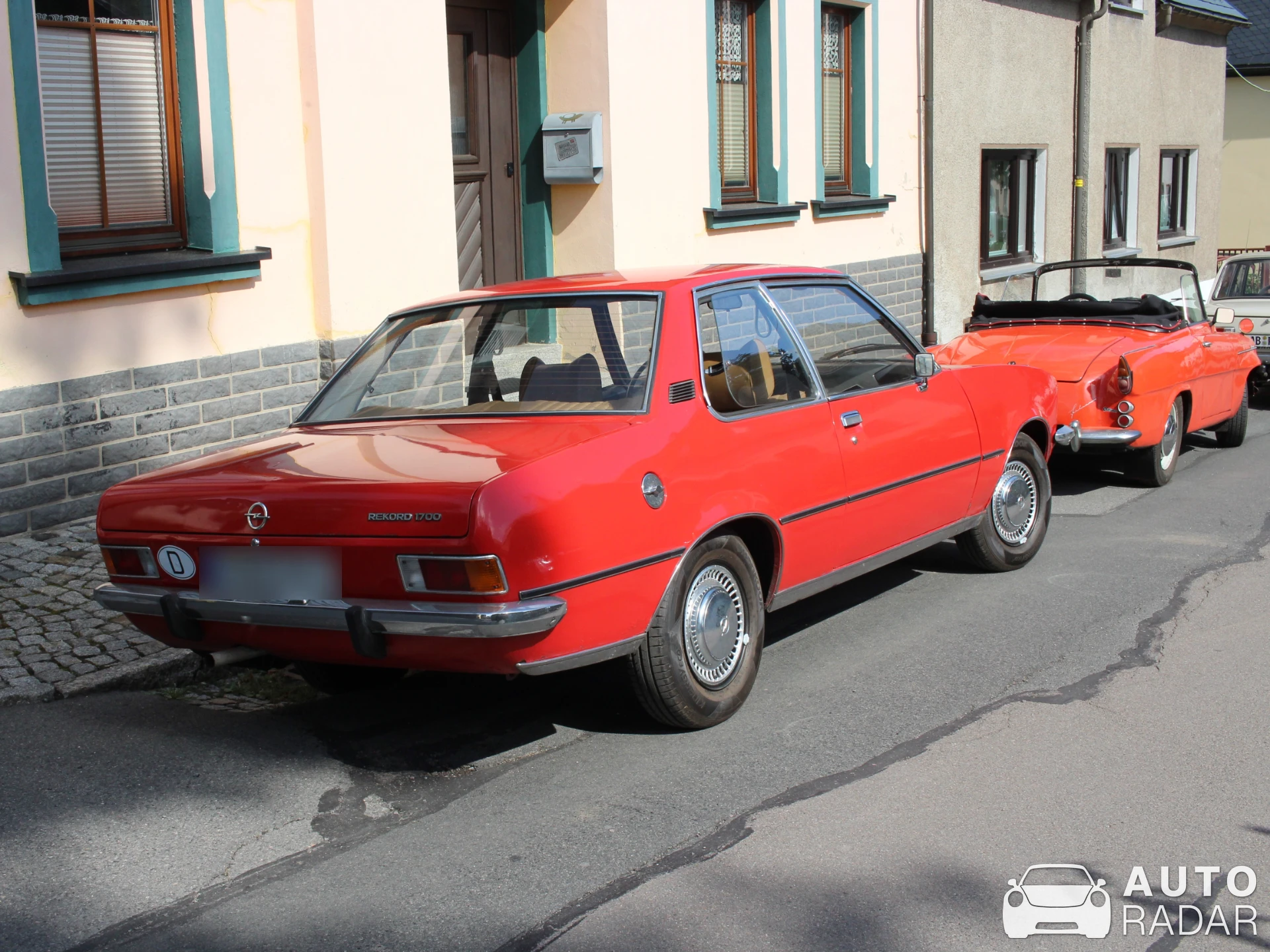Opel Rekord D spotted in Sayda