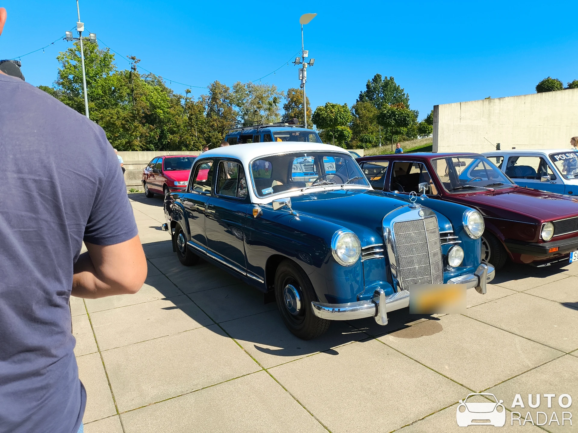 Mercedes 180 Ponton W120 spotted in Gliwice
