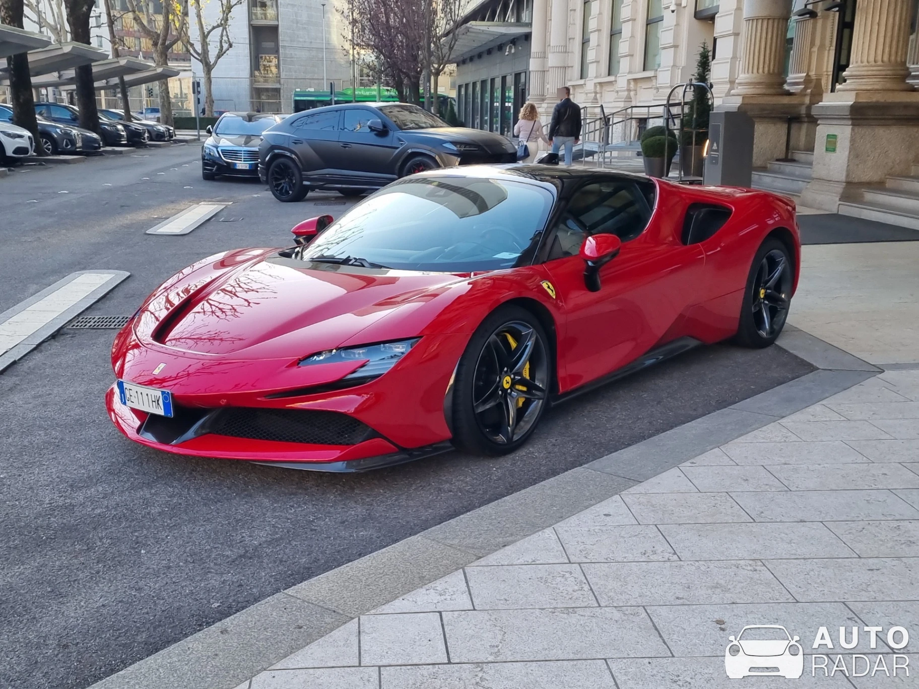Ferrari SF90 Stradale spotted in Milano, Italia