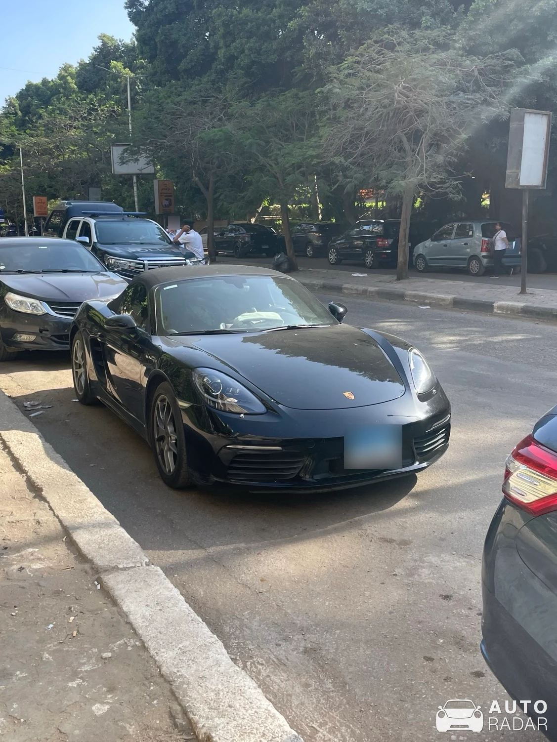 Porsche 718 Boxster spotted in Cairo