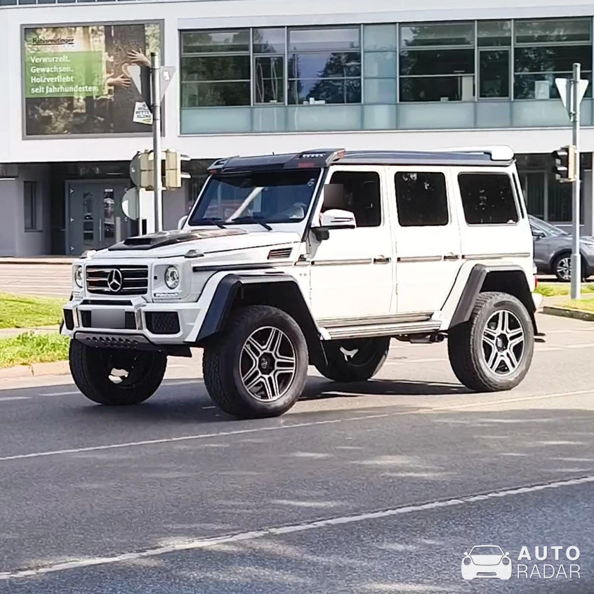 Mercedes-Benz G 500 4X4² spotted in Weingarten