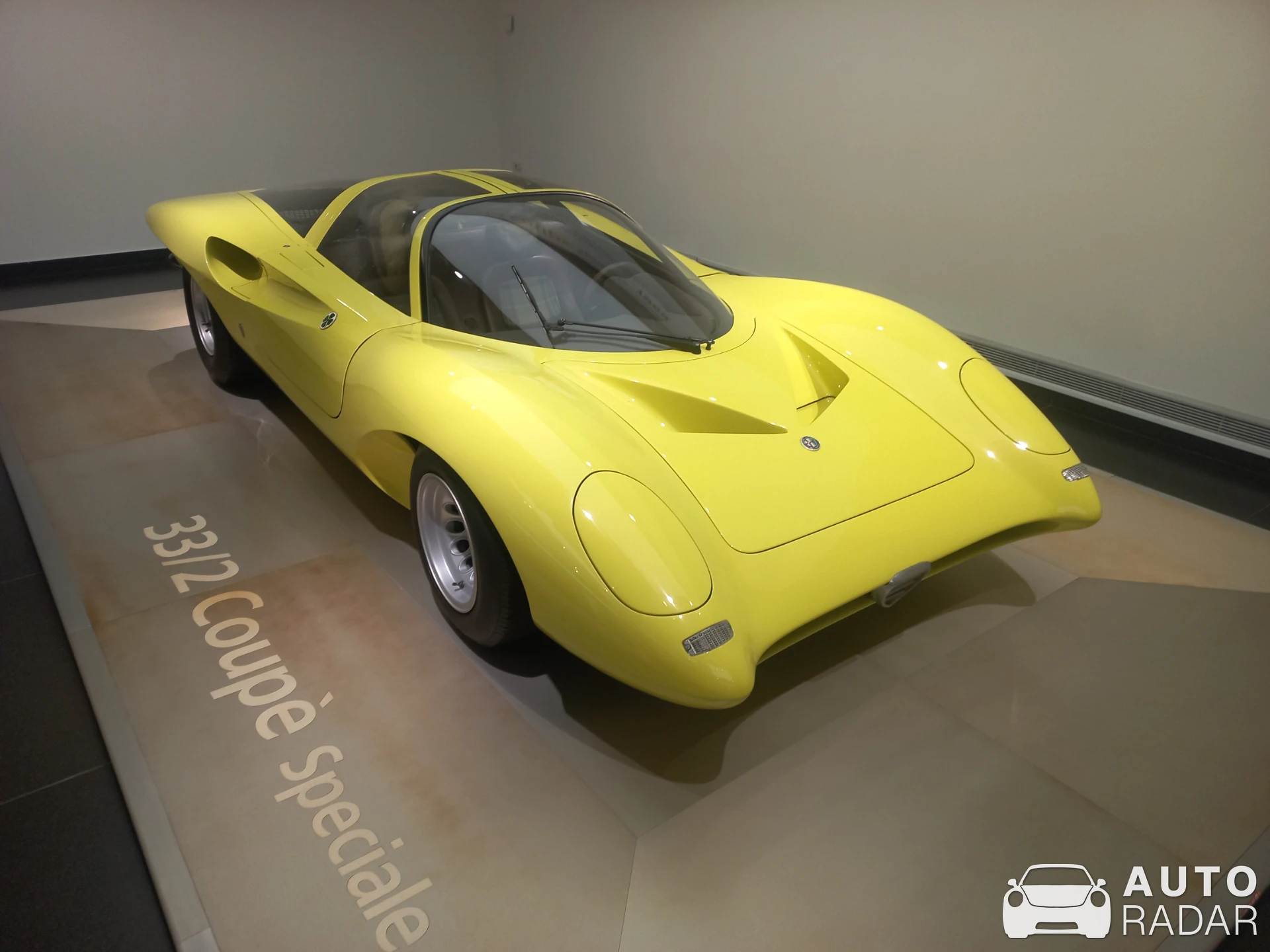 Alfa Romeo 33/2 Coupè Speciale spotted in Arese