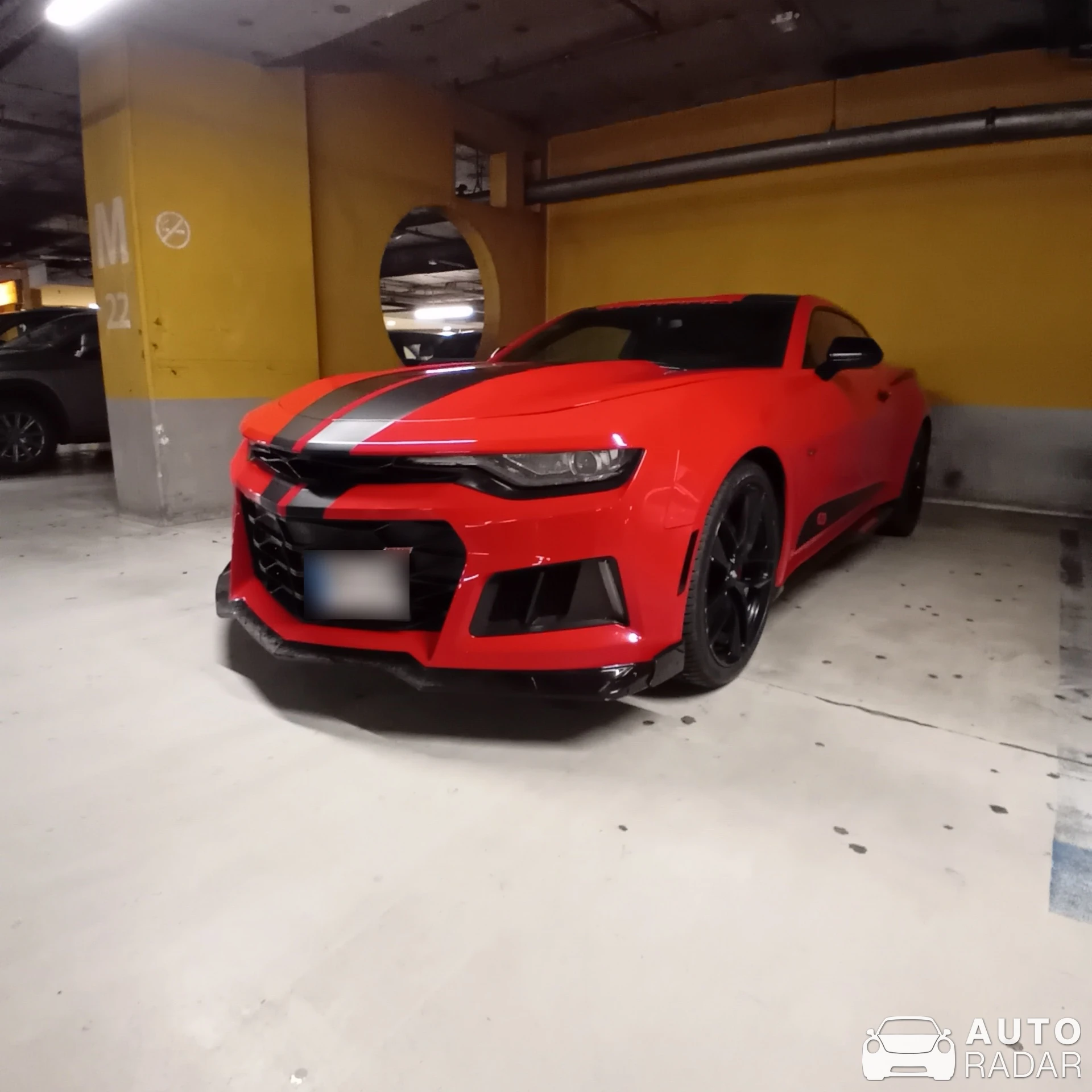 Chevrolet Camaro ZL1 spotted in Budapest, Hungary