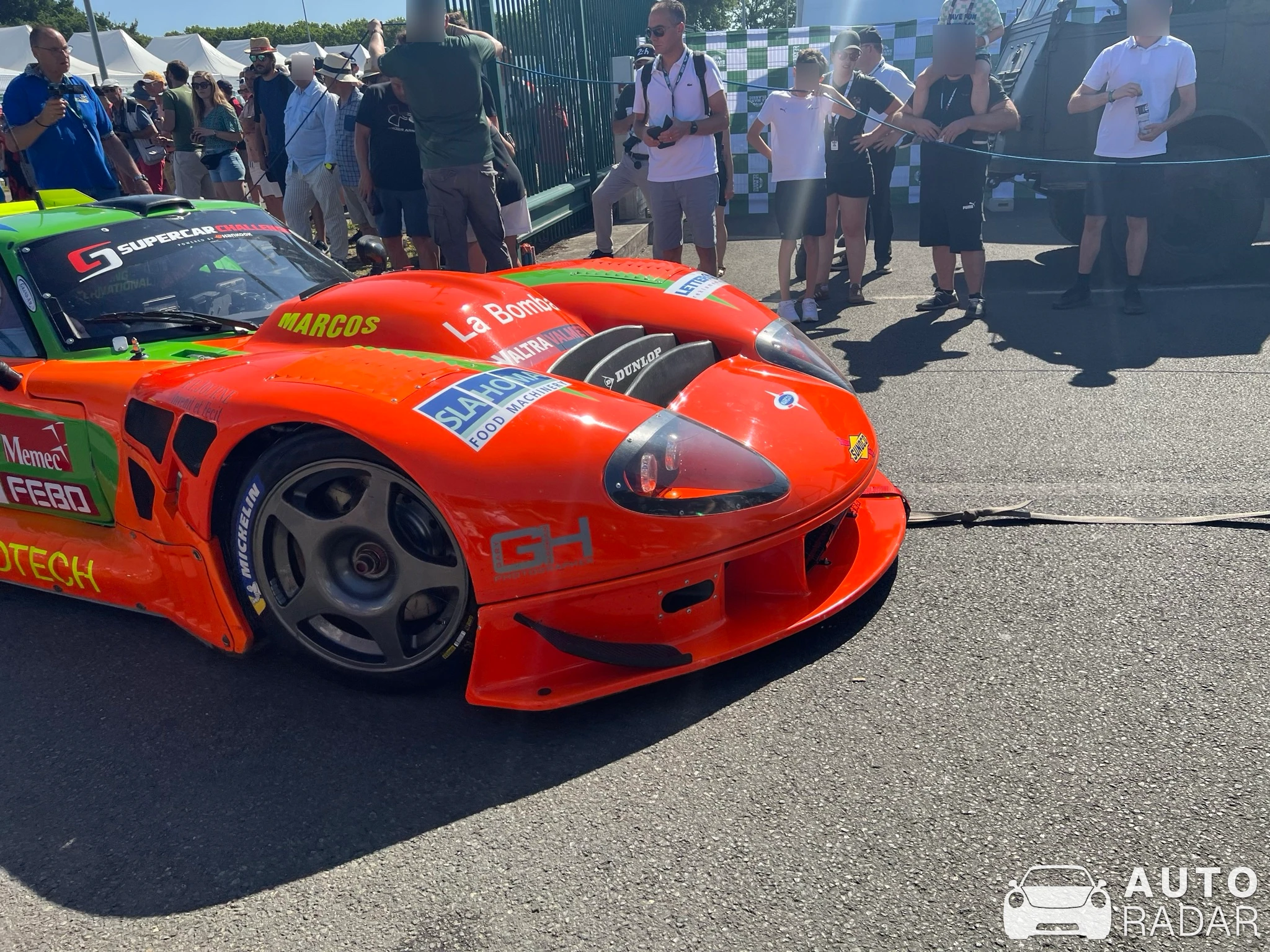 Marcos Mantis Challenge spotted in Le Mans, France
