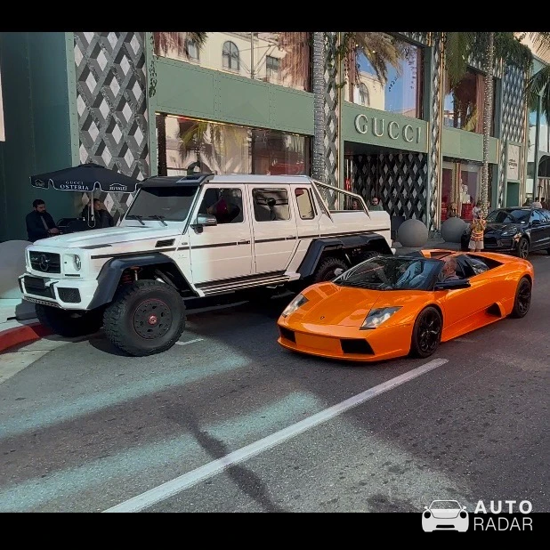 Lamborghini Murciélago LP640 spotted in Beverly Hills, United States