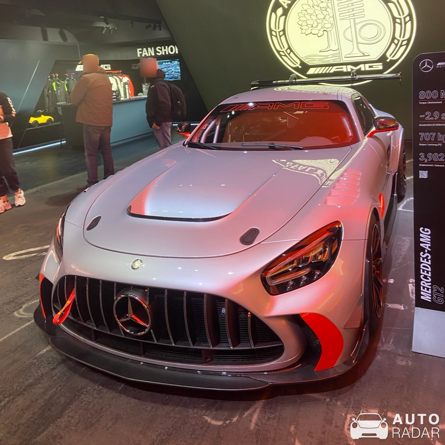 Mercedes-AMG GT2 spotted in Nürburg