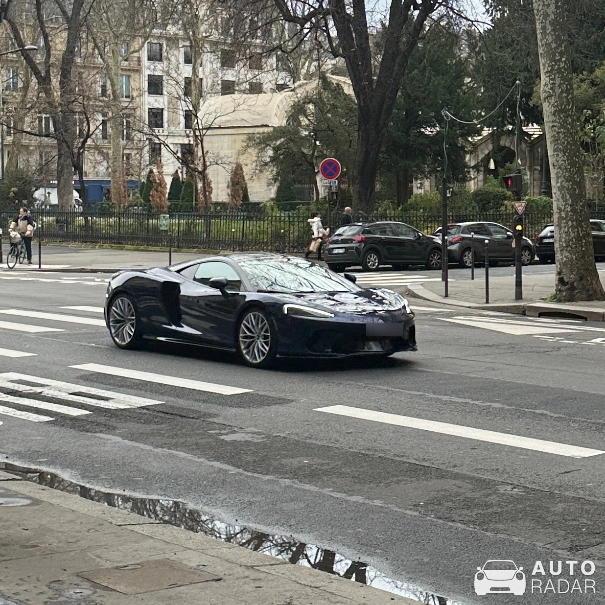 McLaren GT spotted in Paris, France