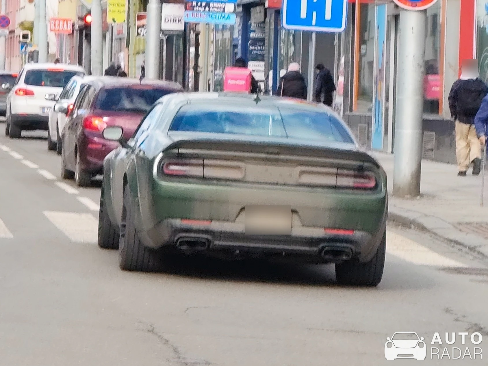 Dodge Challenger R/T Scat Pack Widebody spotted in Brno