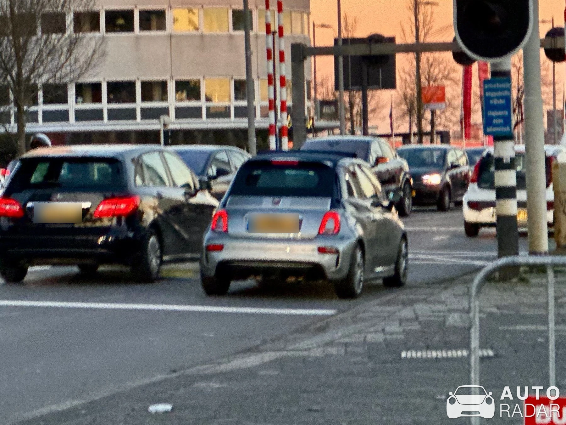 Abarth 695C Rivale spotted in Rotterdam
