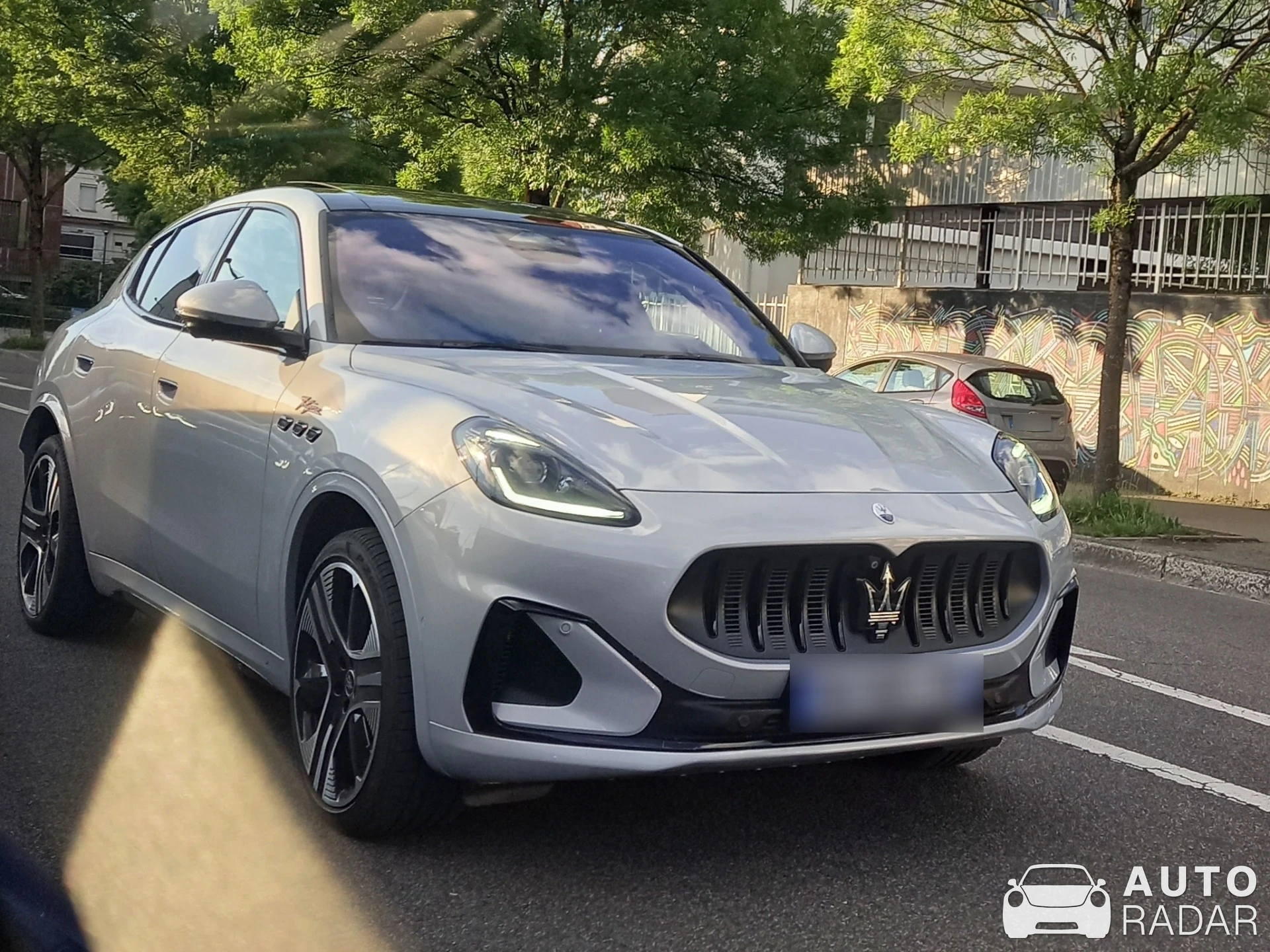 Maserati Grecale Folgore spotted in Annecy