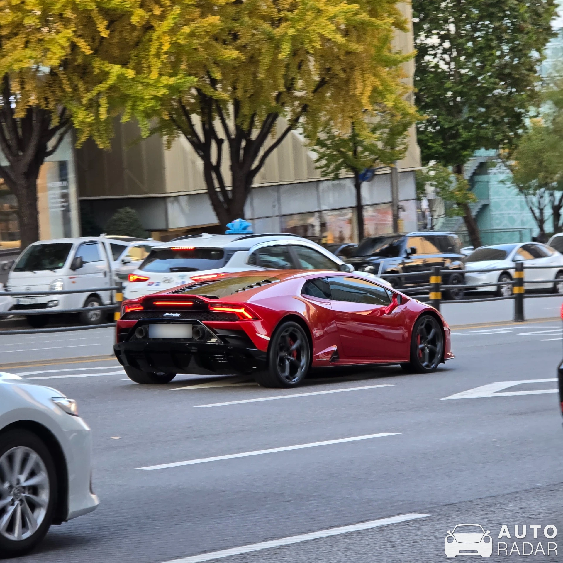 Lamborghini Huracán LP640-4 EVO spotted in 강남구, 대한민국