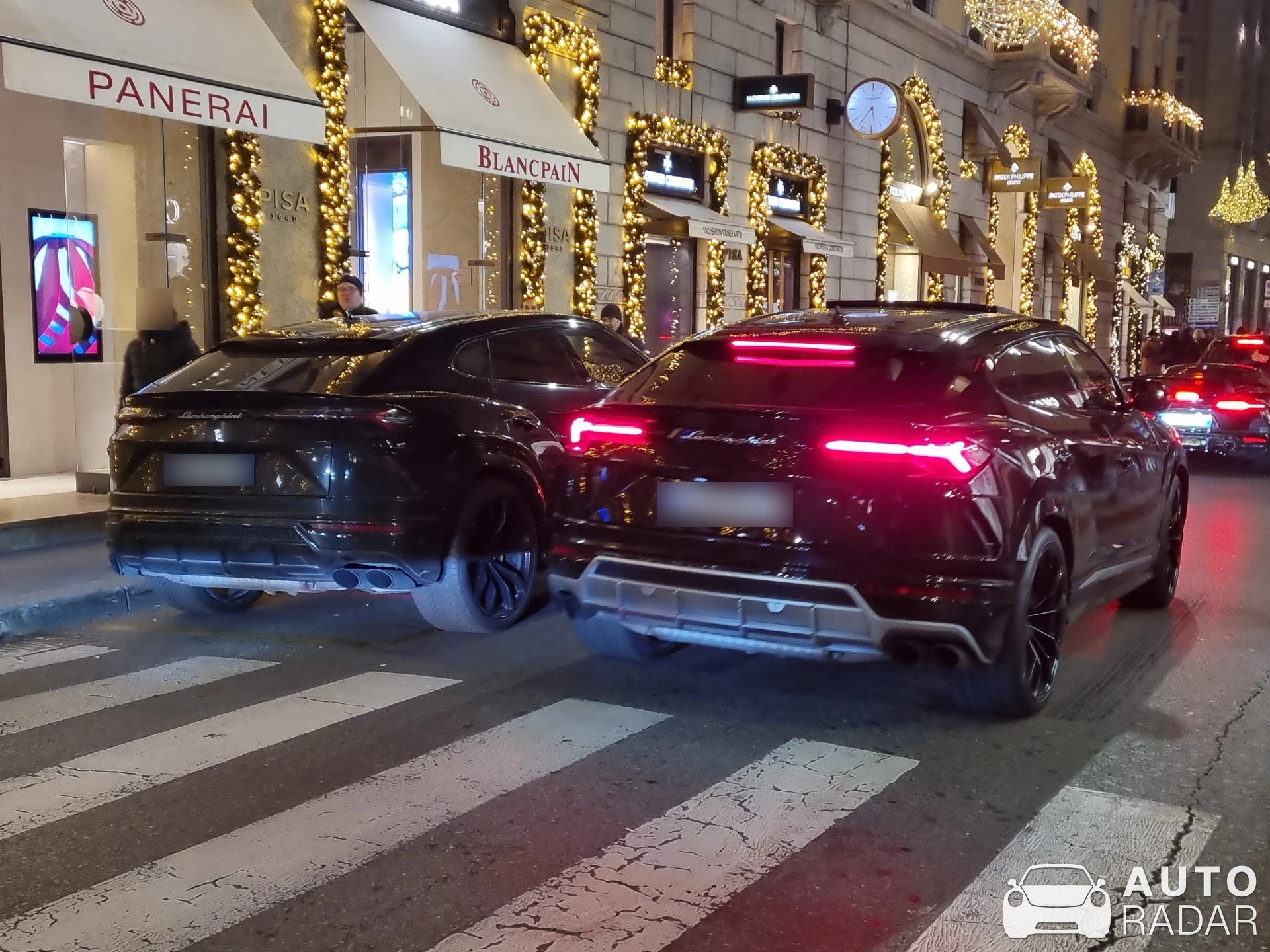 Lamborghini Urus spotted in Milano, Italia