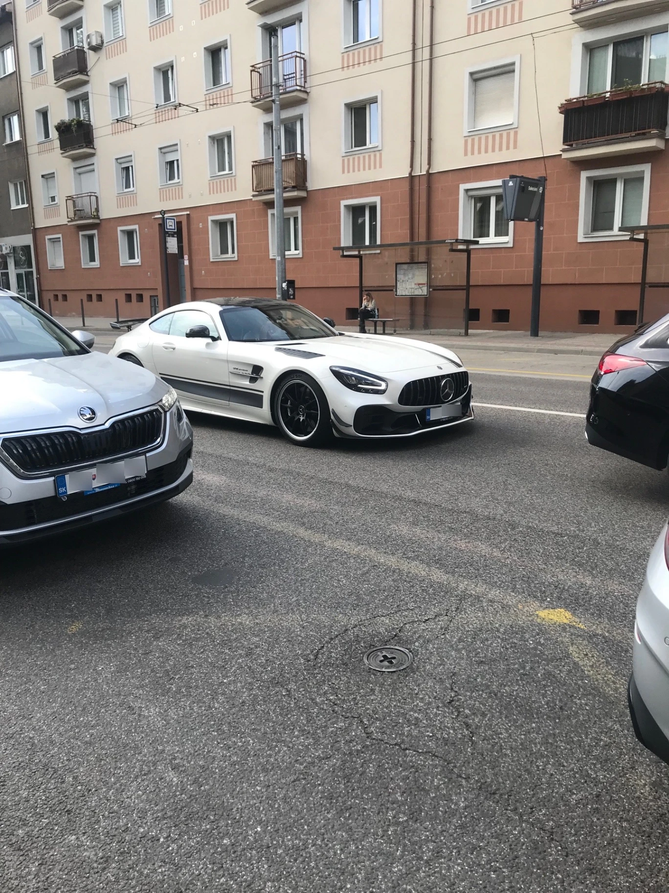 Mercedes-AMG GT R Pro C190 Tikt Performance spotted in Bratislava