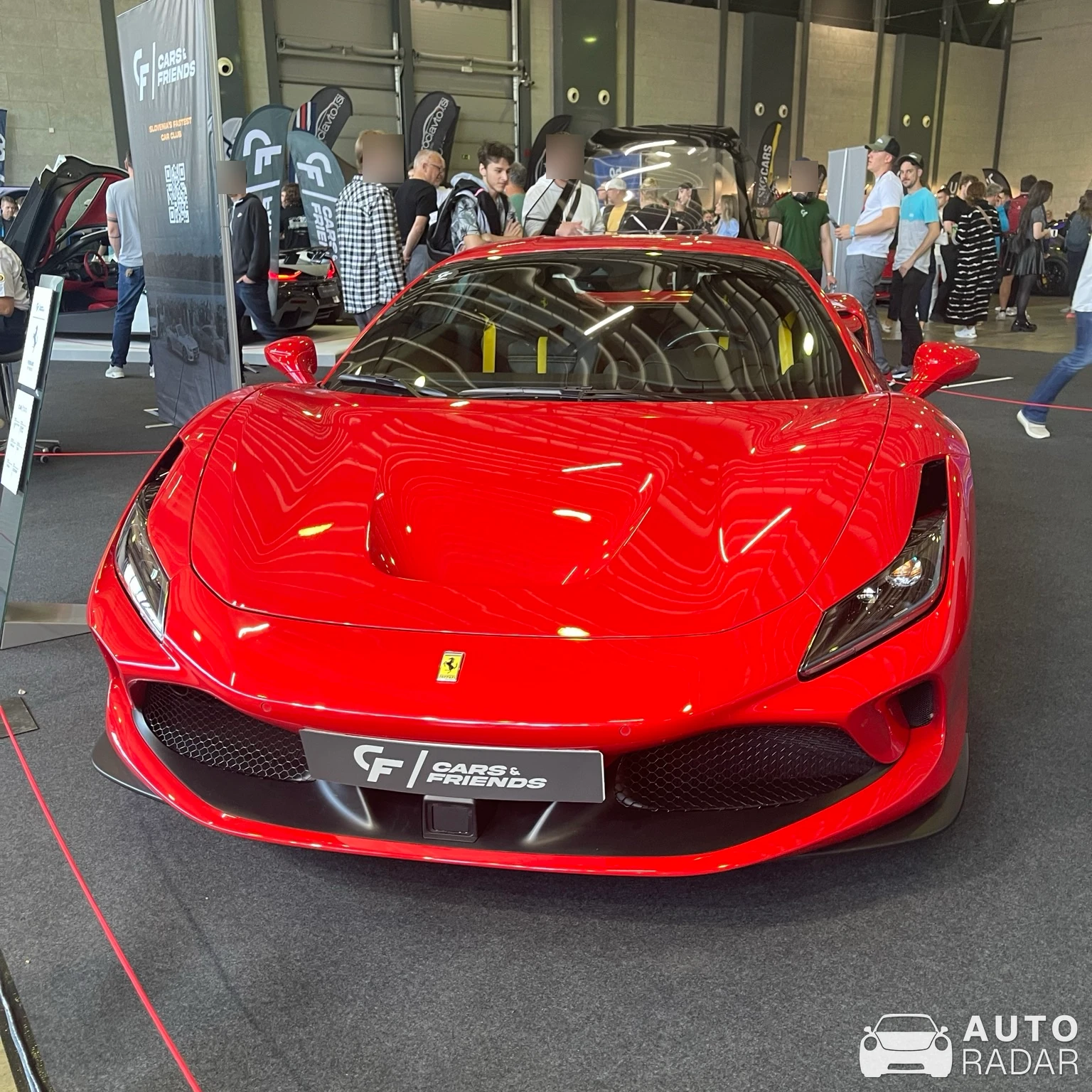 Ferrari F8 Tributo spotted in Ljubljana, Slovenija