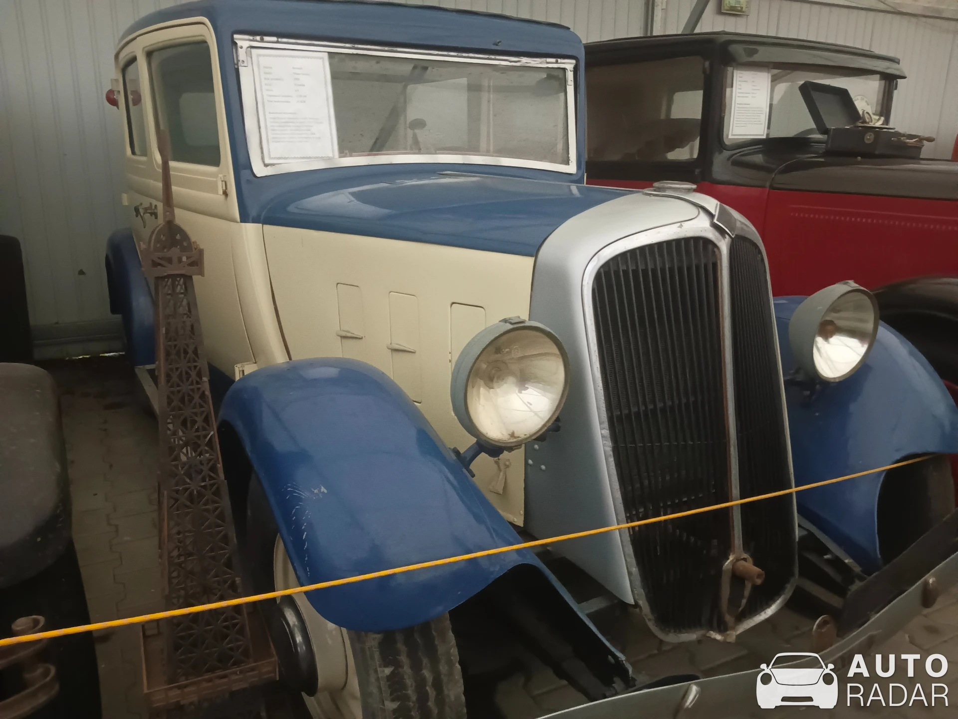 Renault Monaquatre spotted in Nieborów