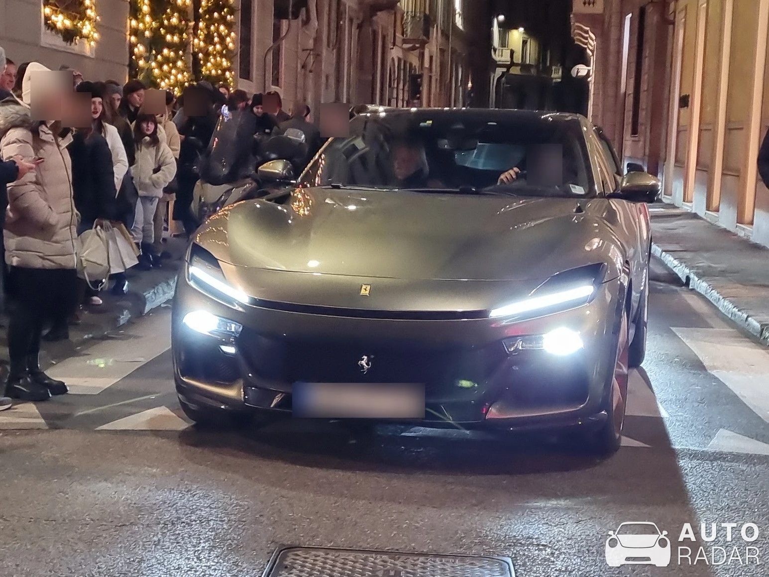 Ferrari Purosangue spotted in Milano, Italia