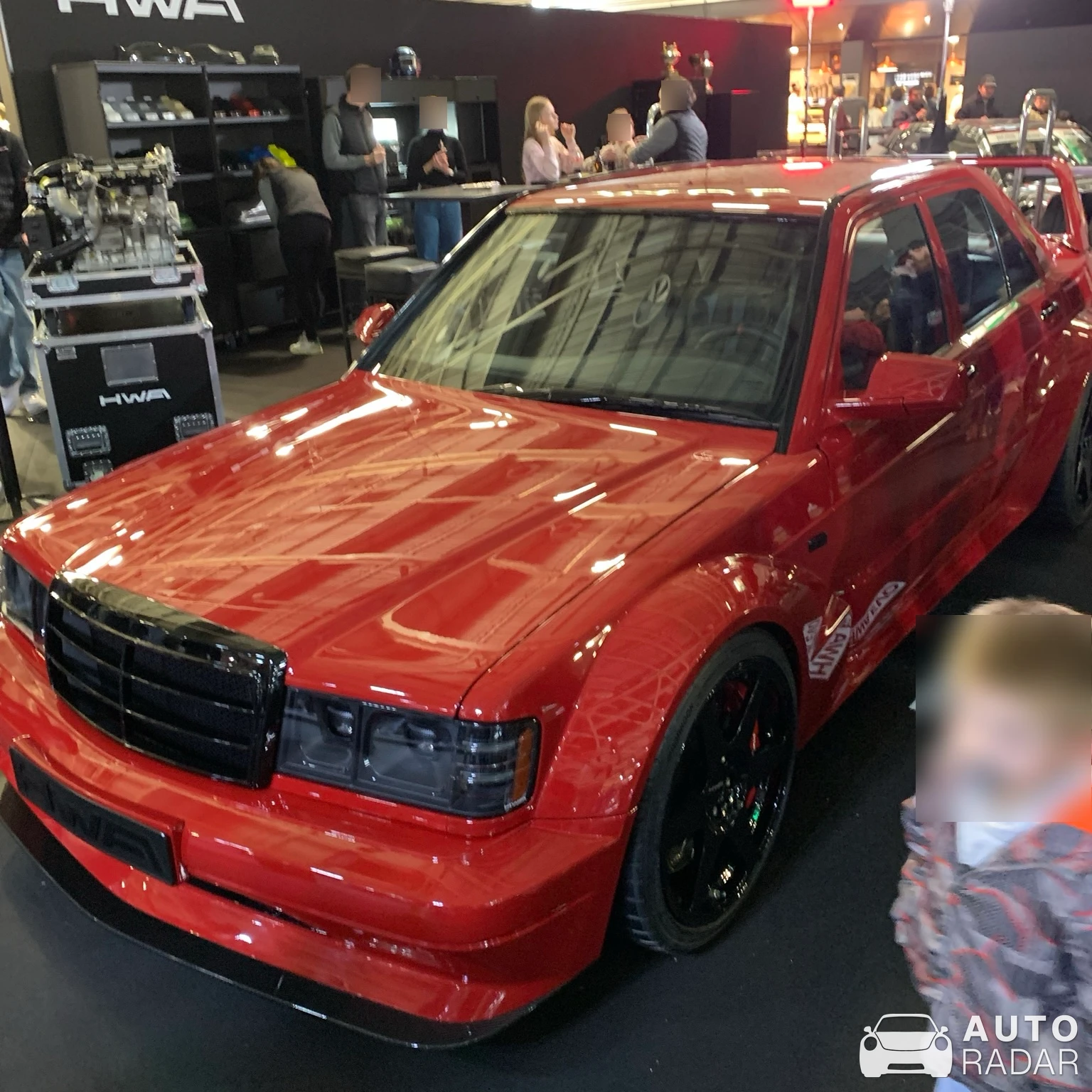 HWA Evo spotted in Paris