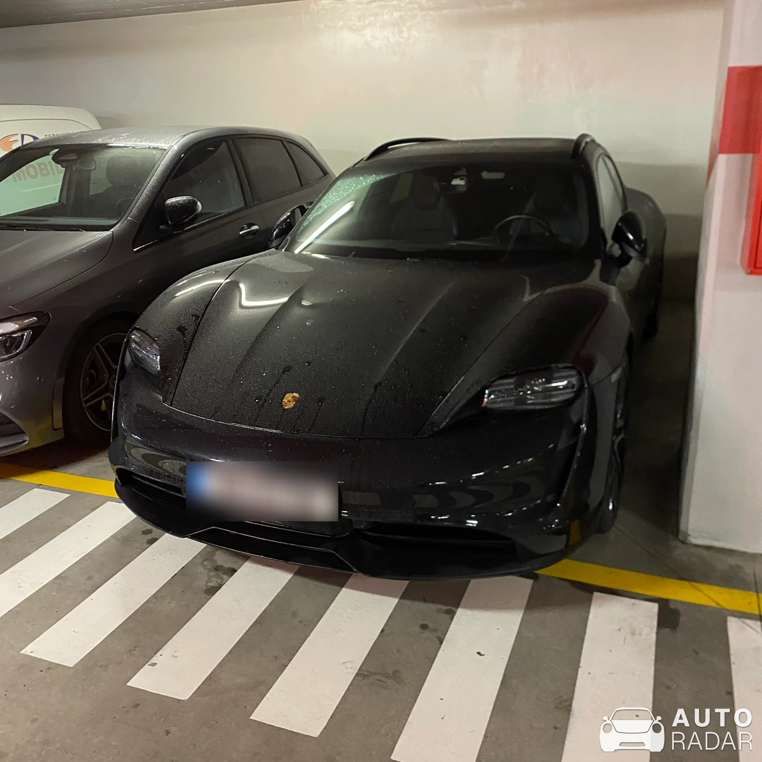 Porsche Taycan Sport Turismo spotted in Porto