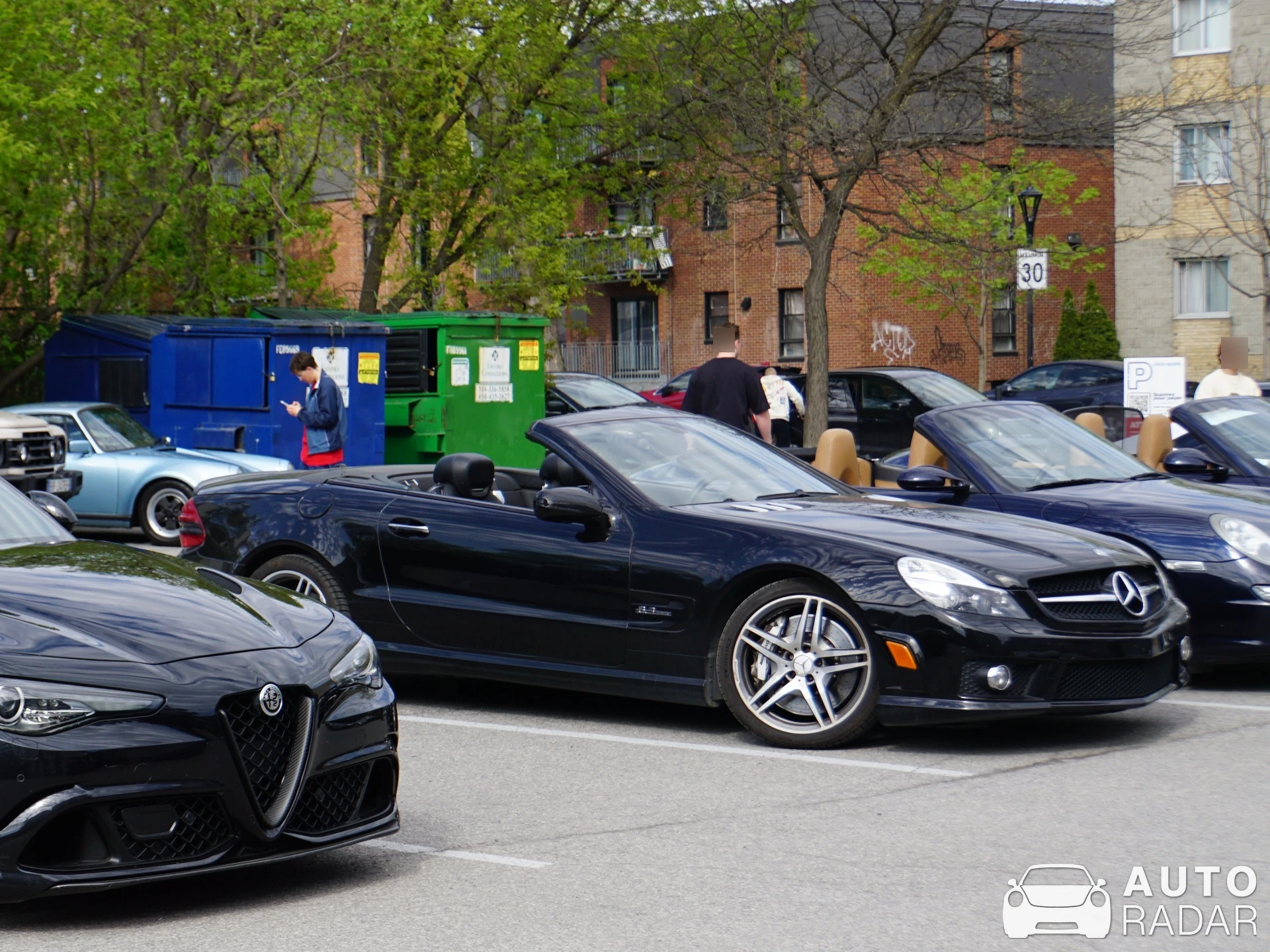 Mercedes-AMG SL 63 R230 spotted in Montréal