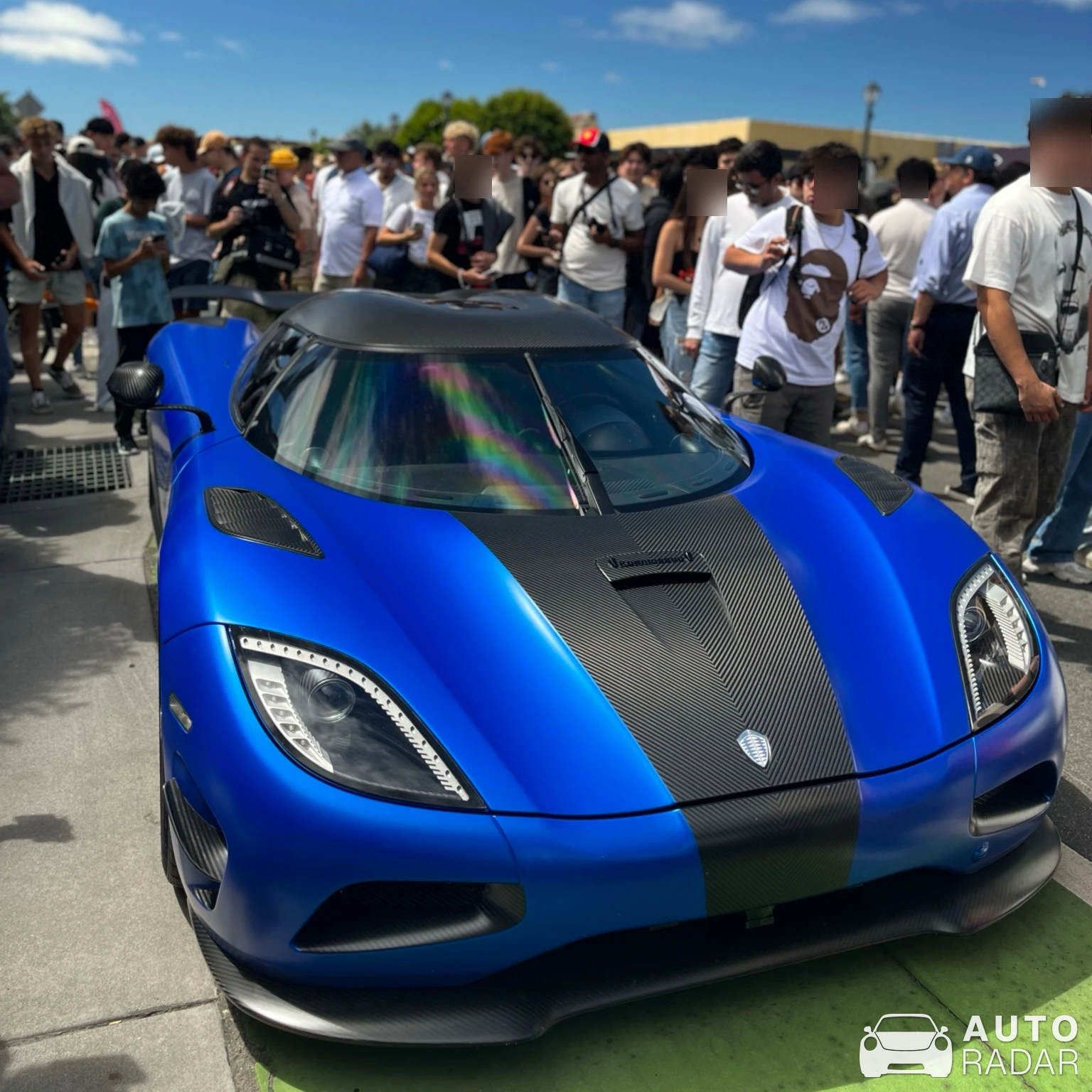 Koenigsegg Agera HH spotted in Monterey