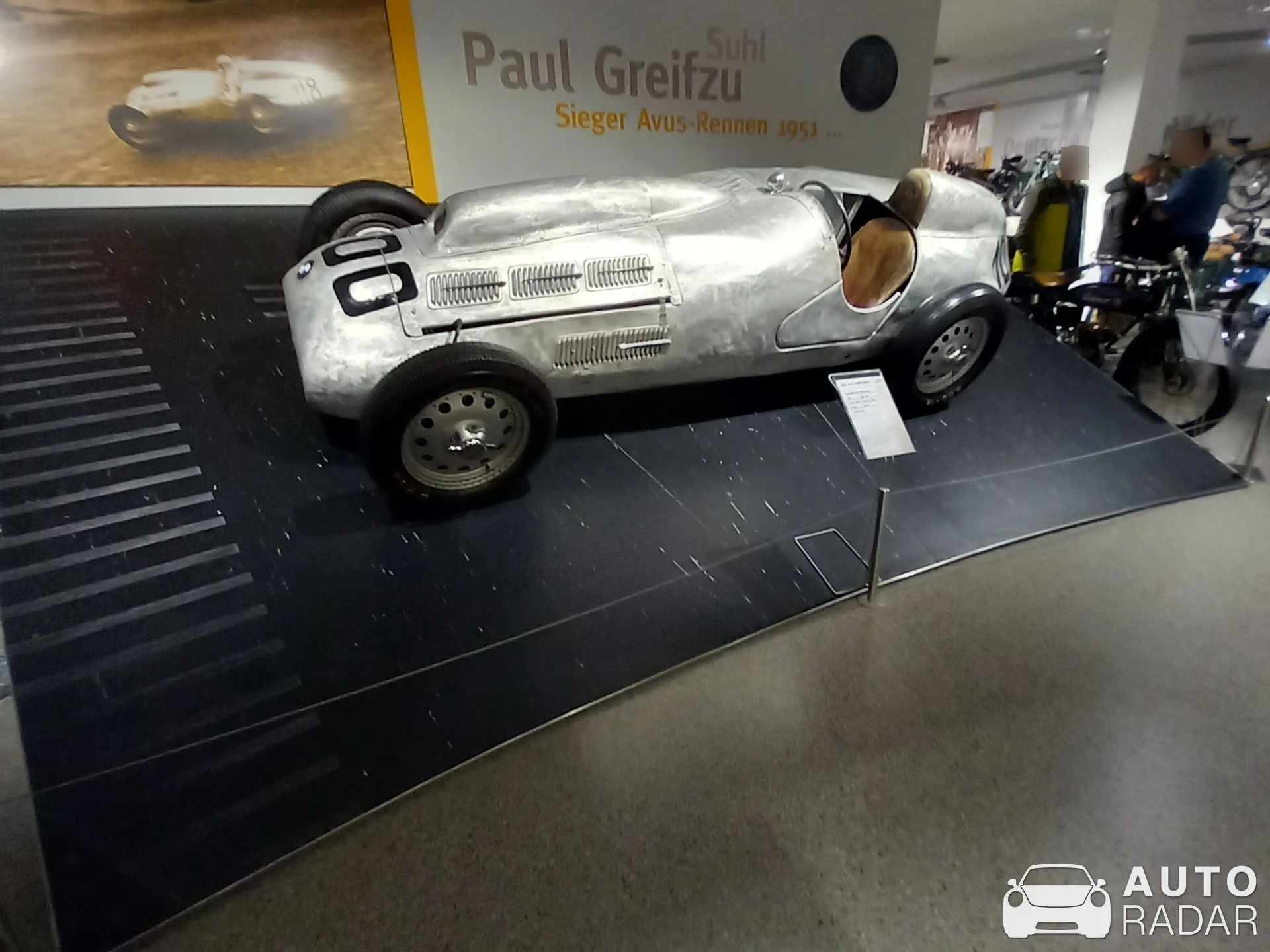Frazer Nash BMW 328 spotted in Suhl