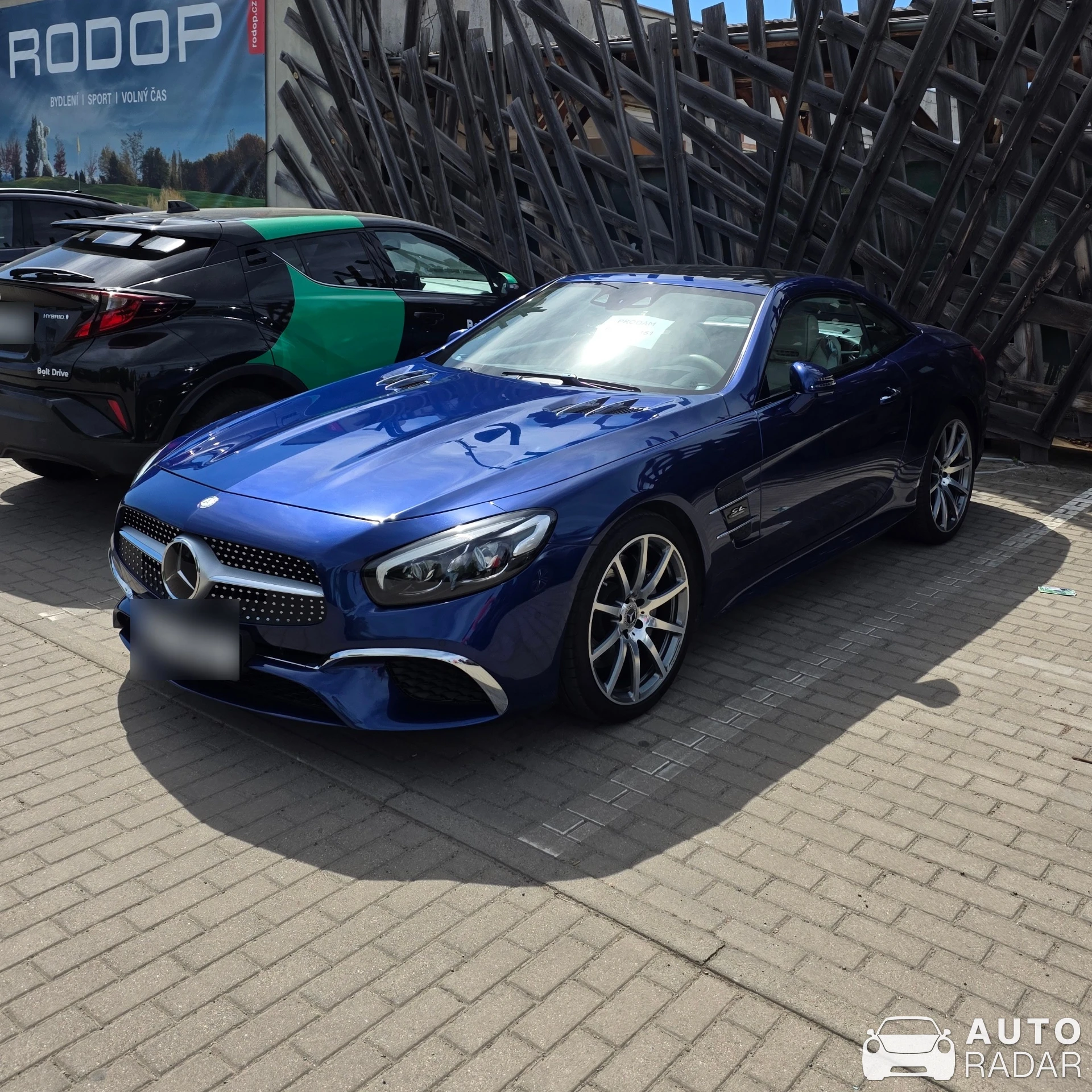 Mercedes-Benz SL 63 AMG R231 spotted in Praha