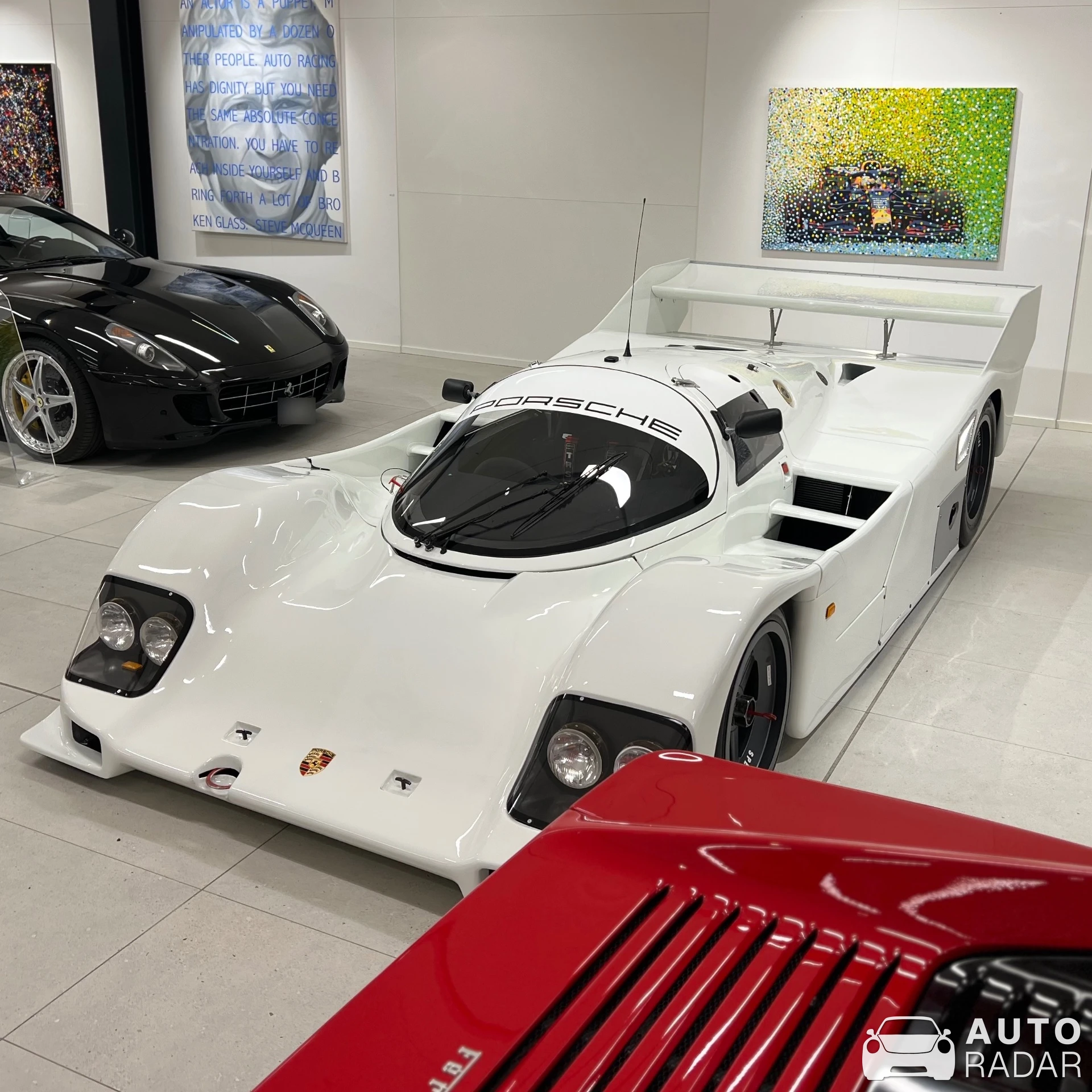 Porsche 962C spotted in Uppsala län, Sweden