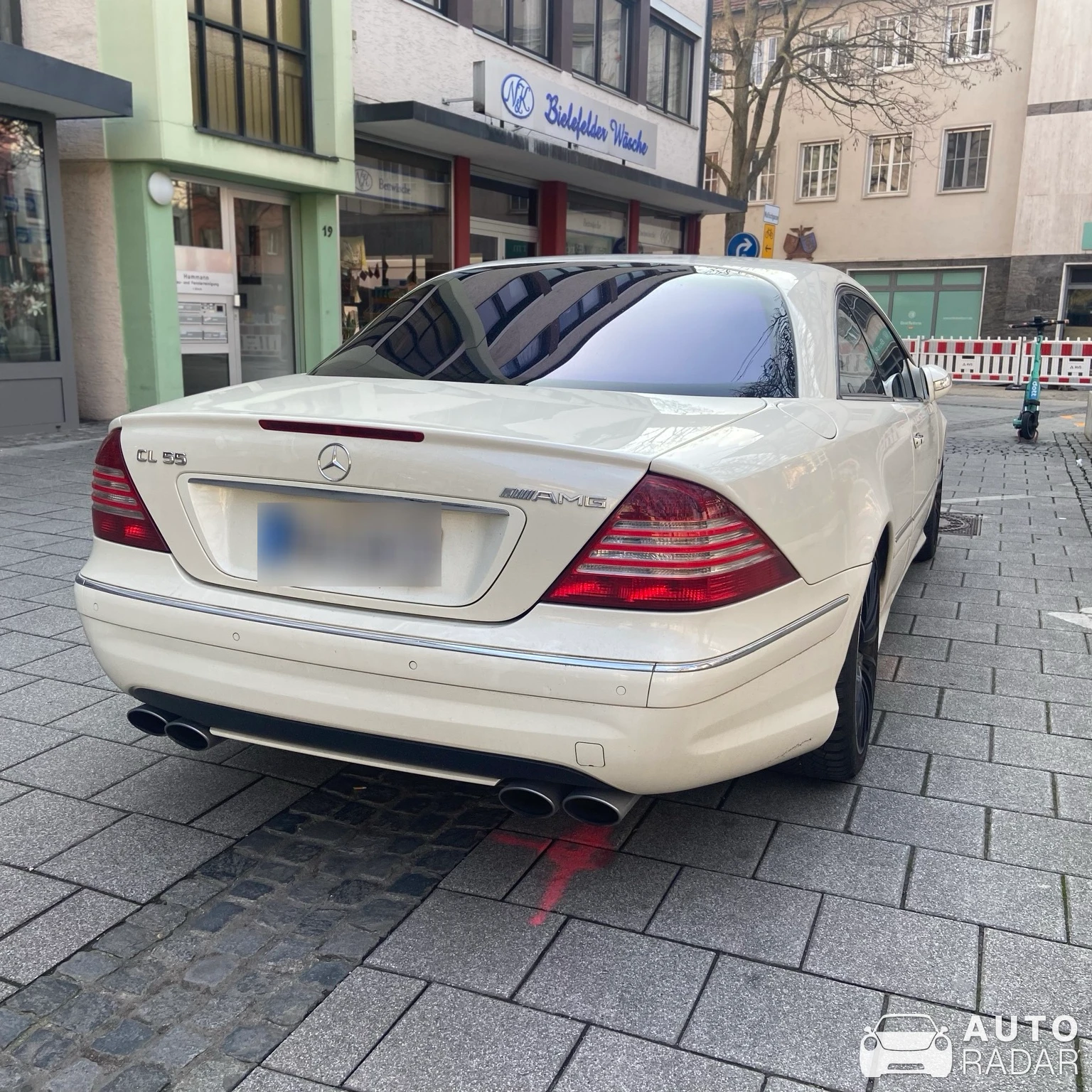 Mercedes-Benz CL 55 AMG C215 spotted in Ulm
