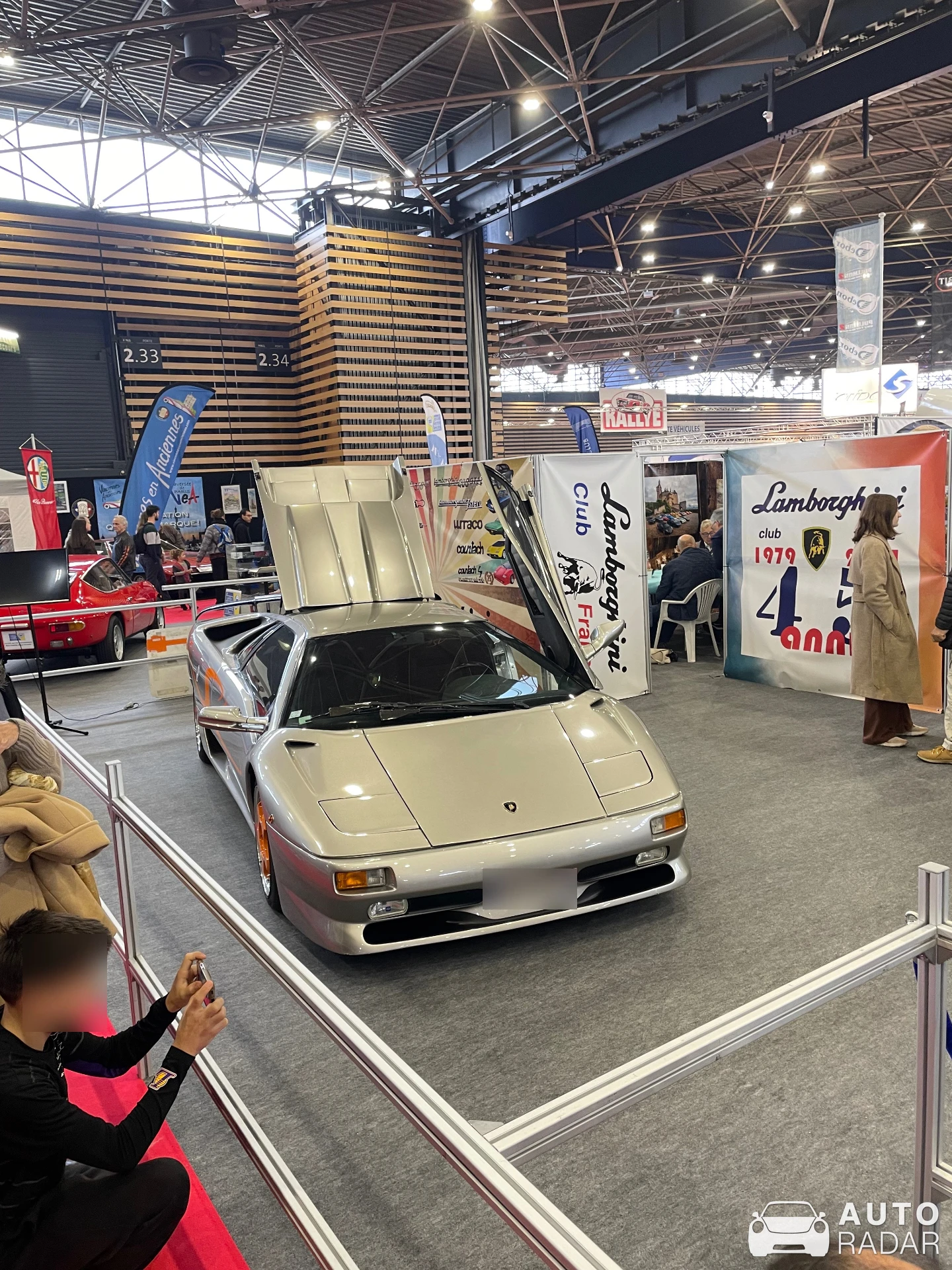 Lamborghini Diablo SV spotted in Chassieu, France